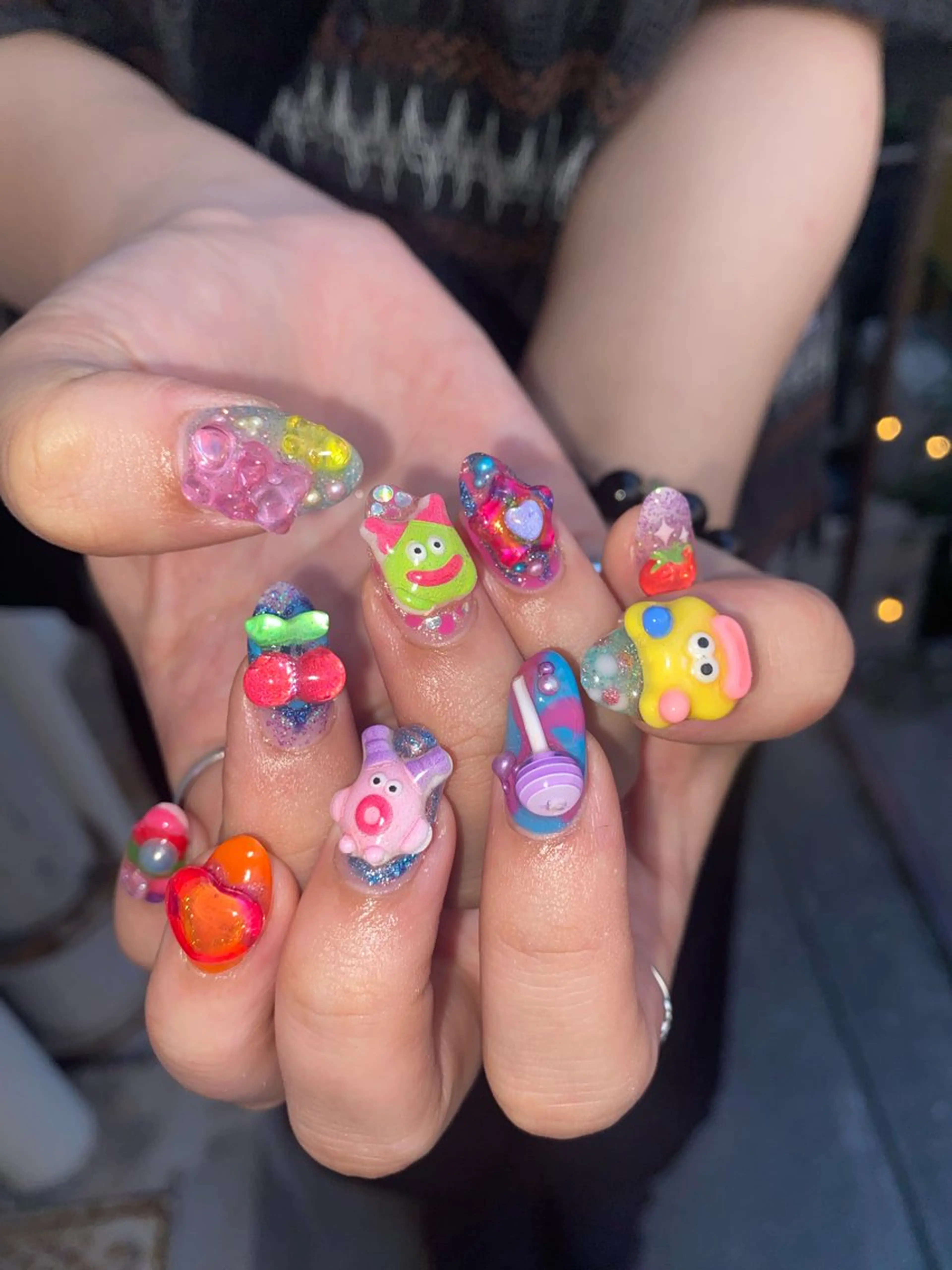 ネイル .unff所属・hana (..)個 性派/メンズネイル◎のネイルデザイン