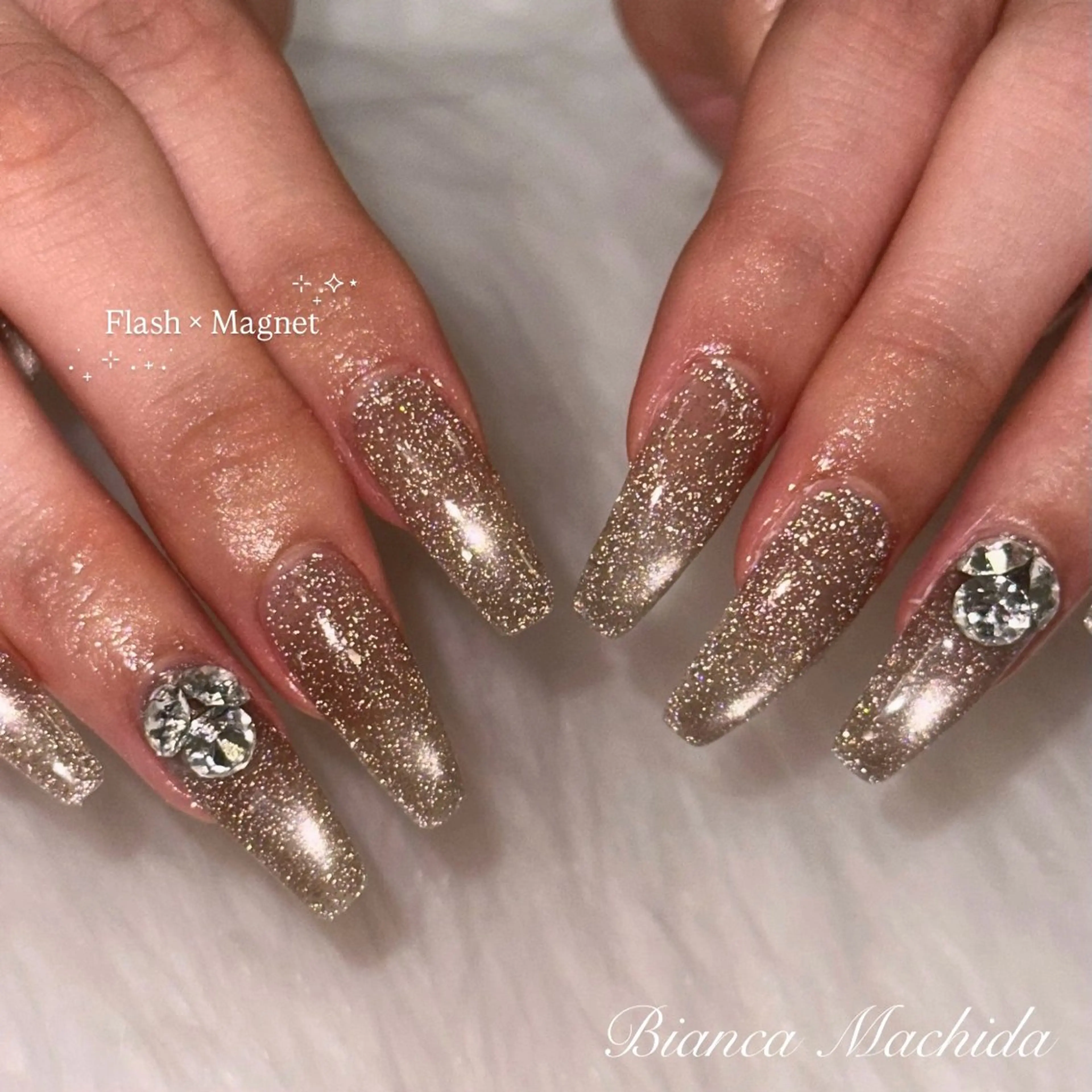 ネイル ハンドネイル Bianca👼🏻 OIKAWAのネイルデザイン