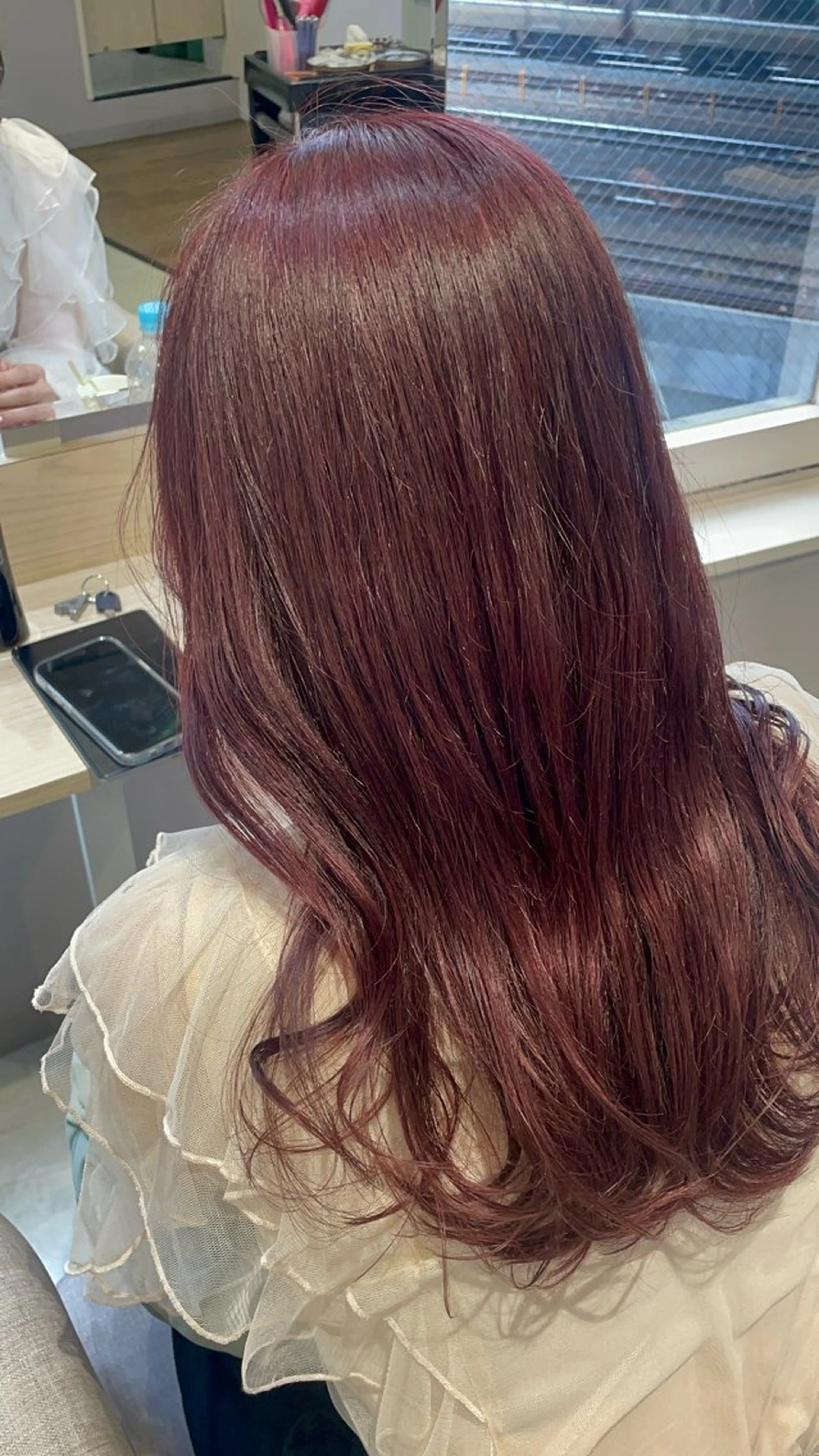 ロング カラー カット ヘアカラー トリートメント ayano / 透明感・くすみカラーのヘアスタイル