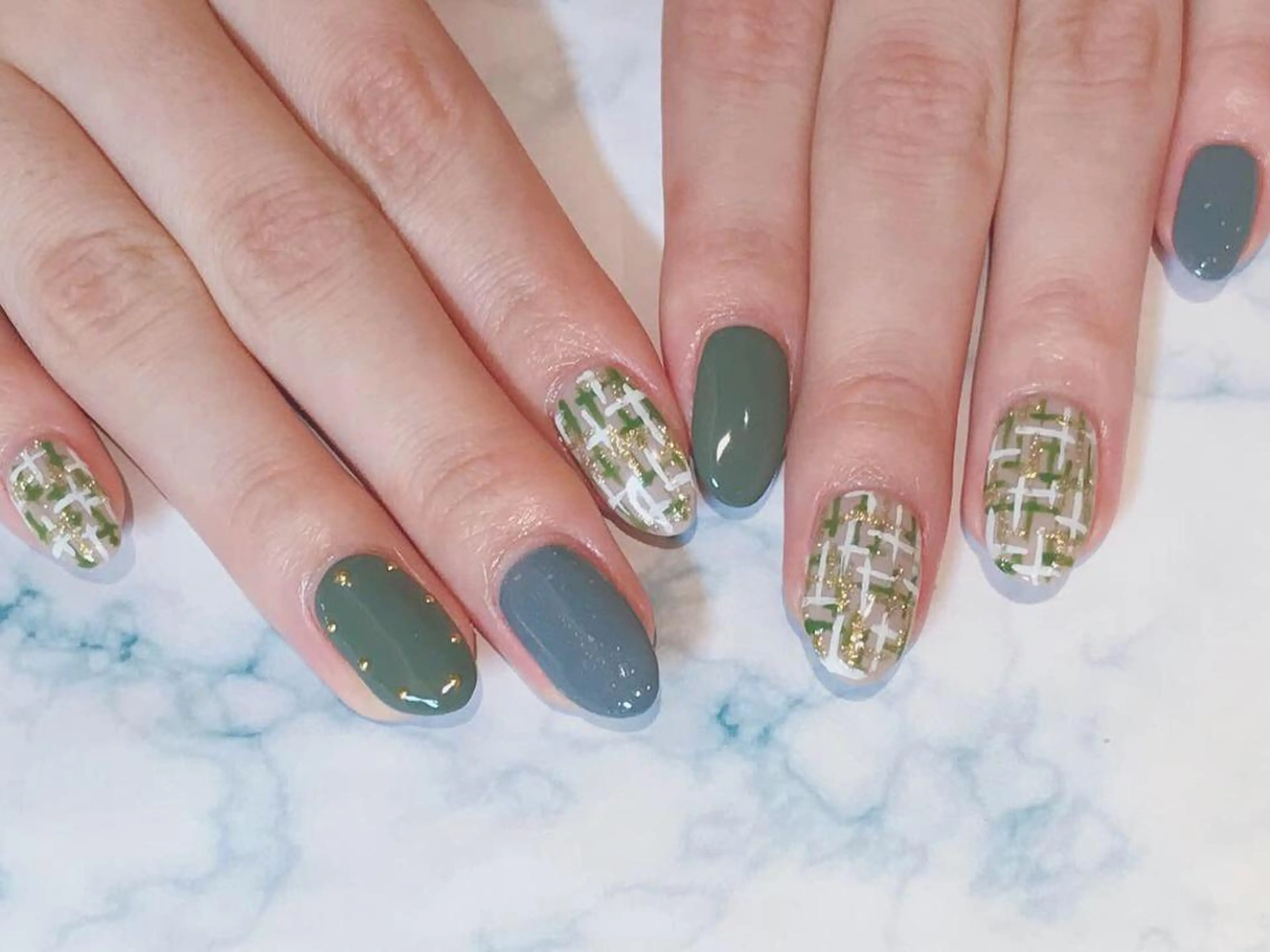 ネイル ハンドネイル LUKE所属・もとまつ さちこのネイルデザイン