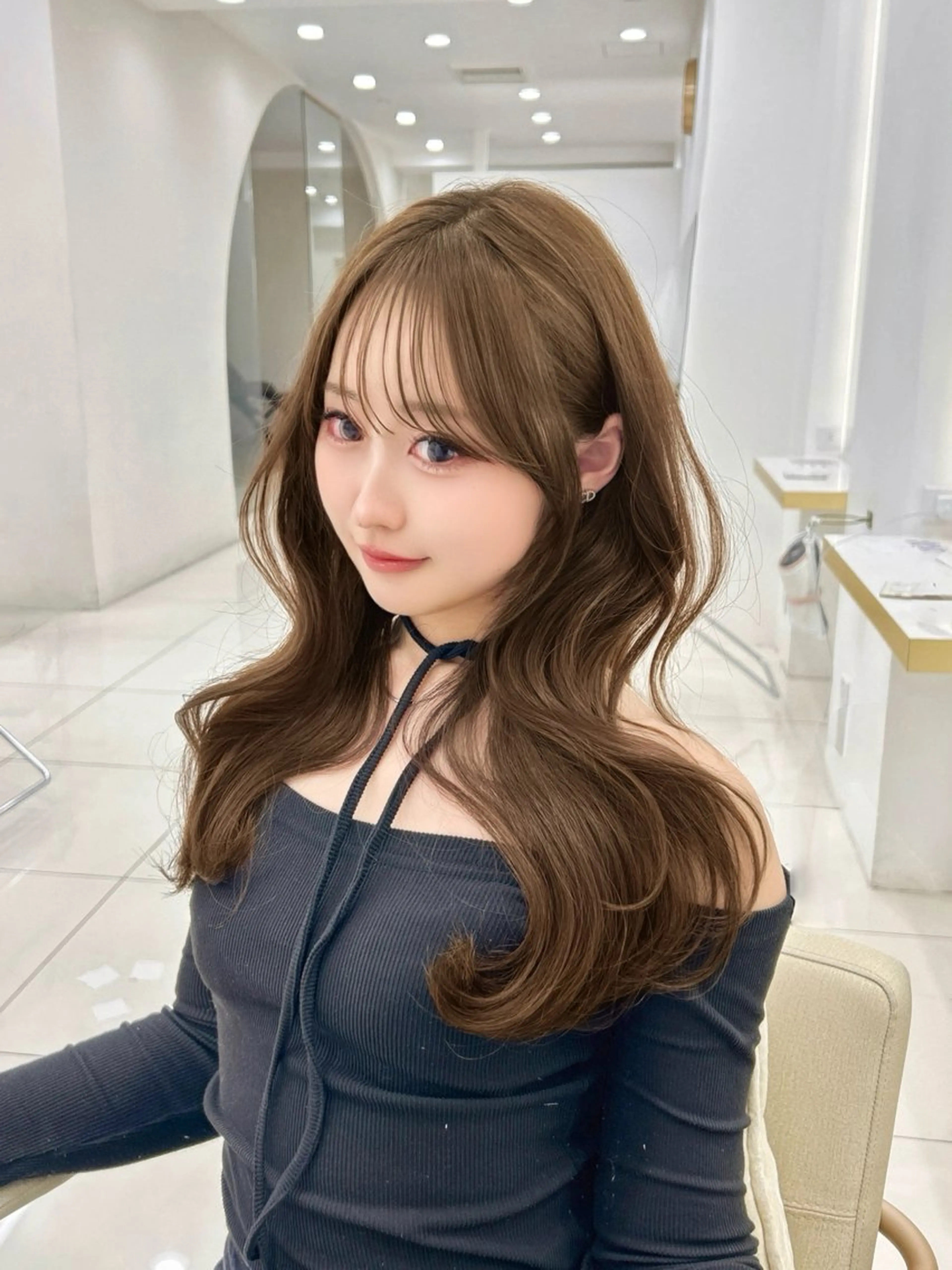 ✨お悩み解決✨似合わせレイヤーカット+韓国毛流れ顔まわりカット✂️ U30 時間指定ありの写真