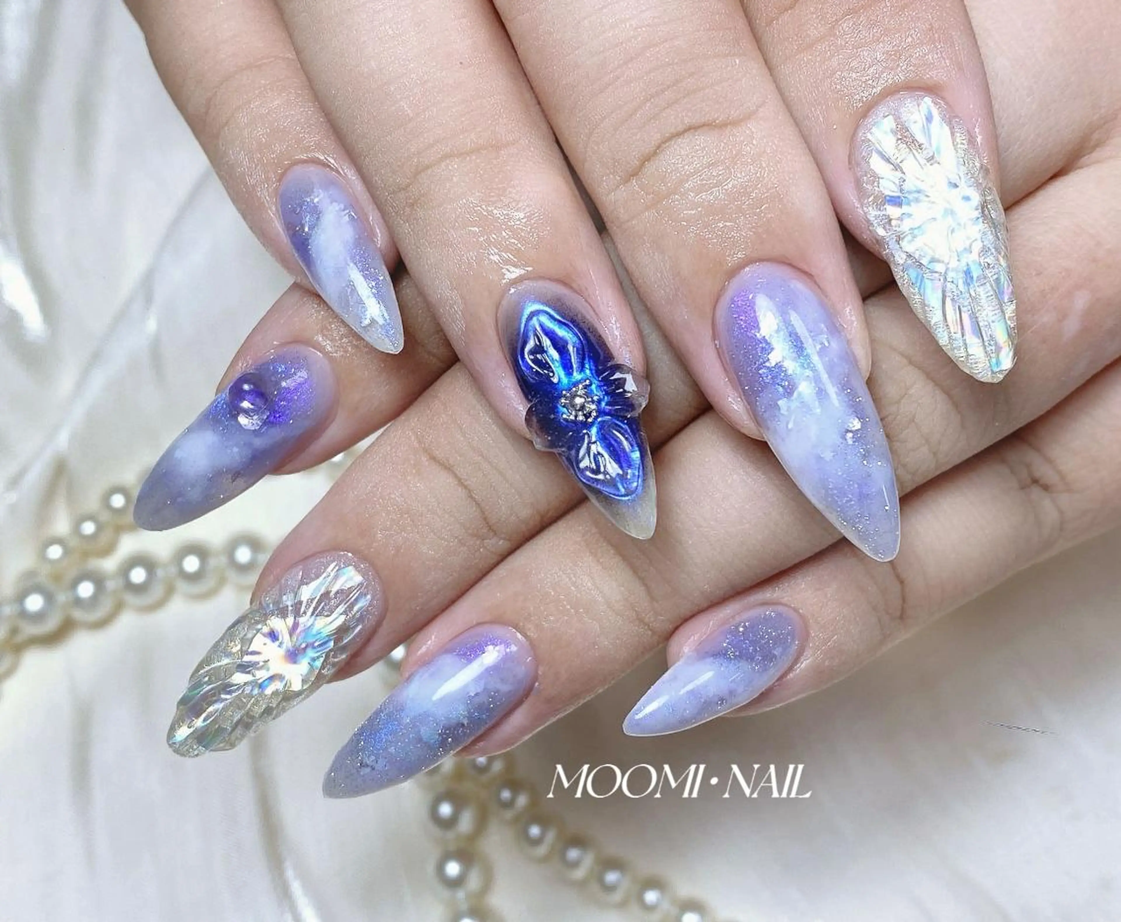 ネイル moomi nail スカルプ専門のネイルデザイン