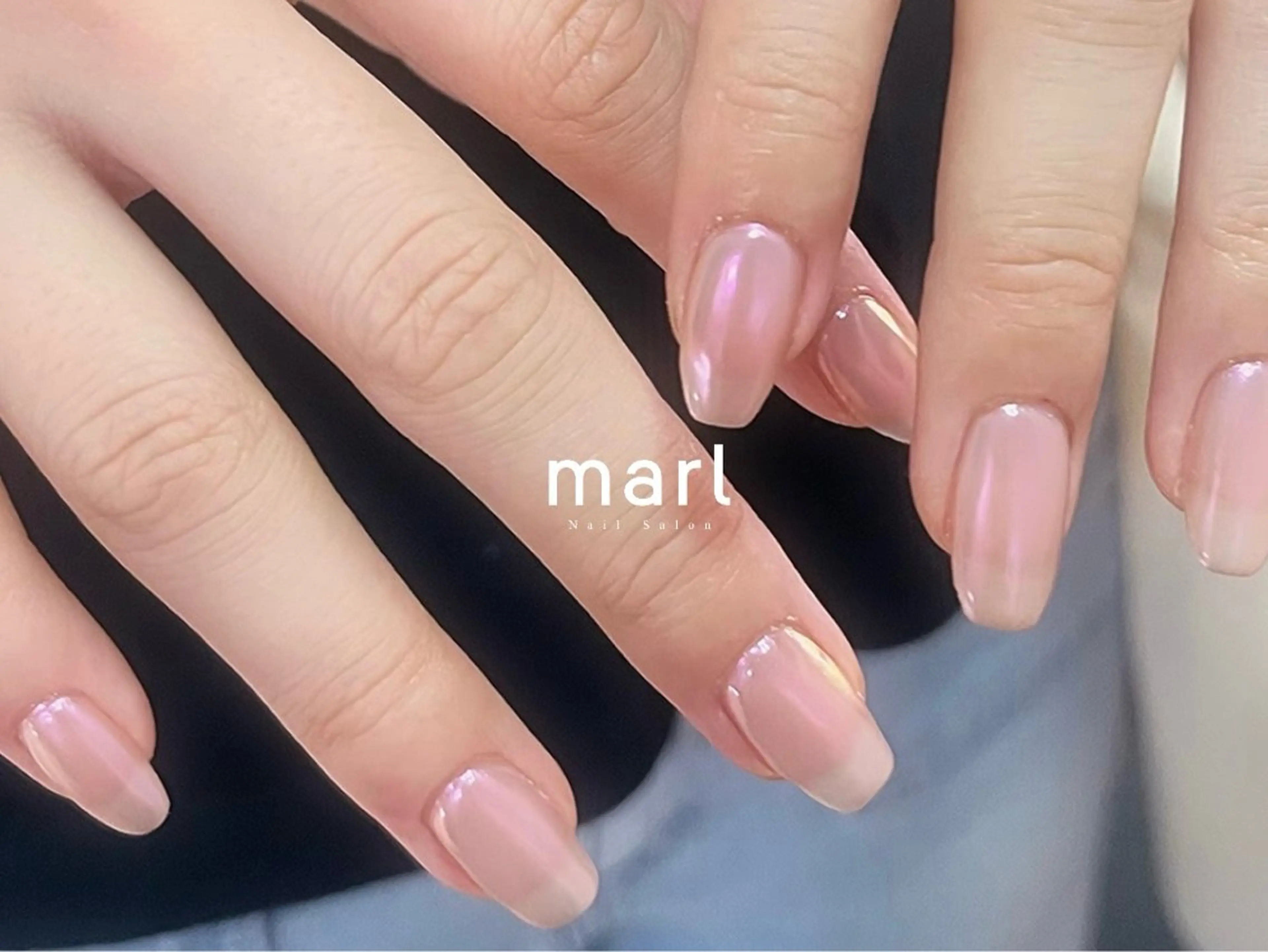 ネイル オーロラネイル nue -Msisnail&eyebrow-【ムー】所属・nue【ムー】 SUZUKAのネイルデザイン