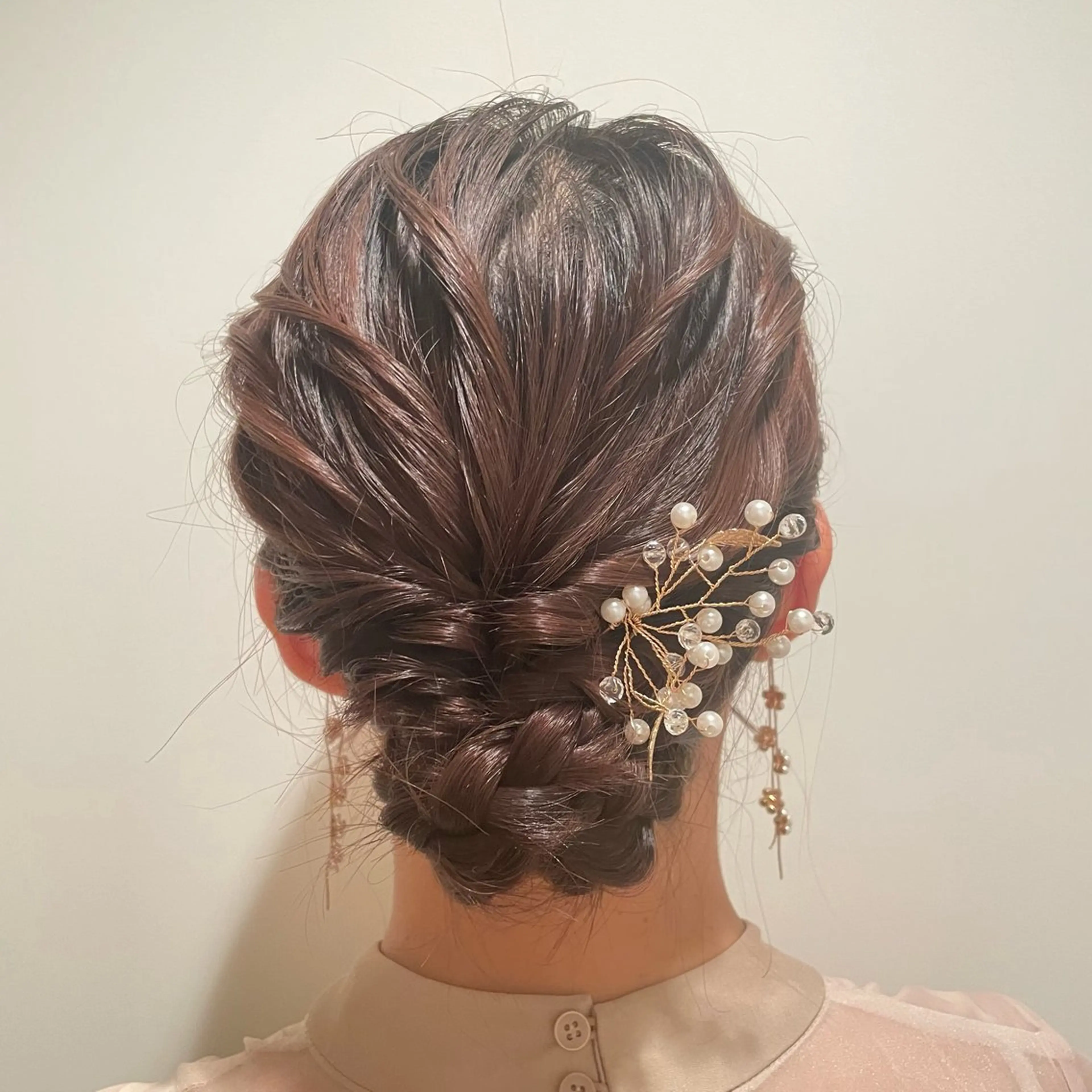 セミロング ヘアアレンジ T Ayaのヘアスタイル