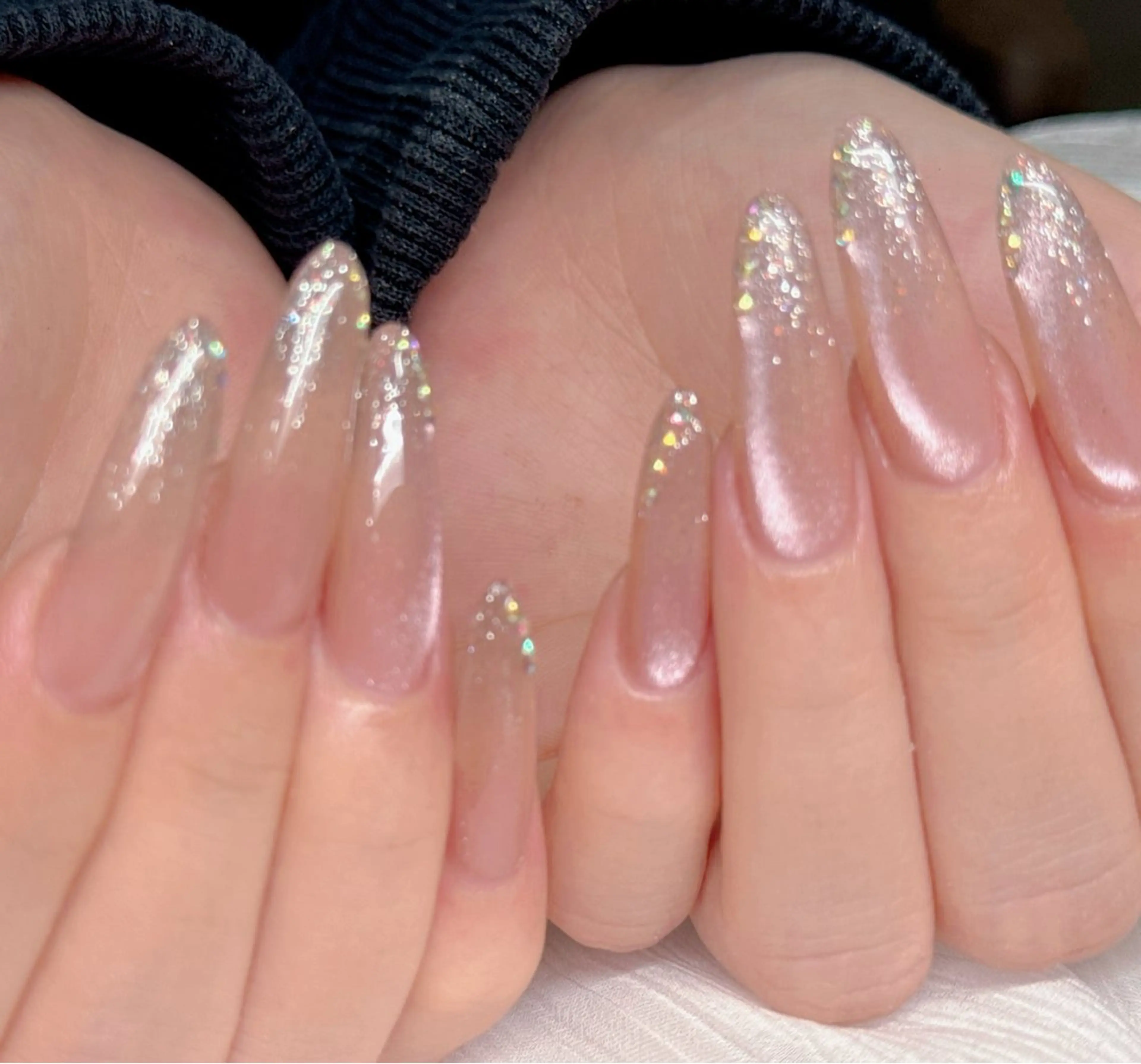 ネイル ハート ニュアンスネイル ワンカラーネイル シンプルネイル バレンタイン ハンドネイル MILO 168 池袋のネイルデザイン