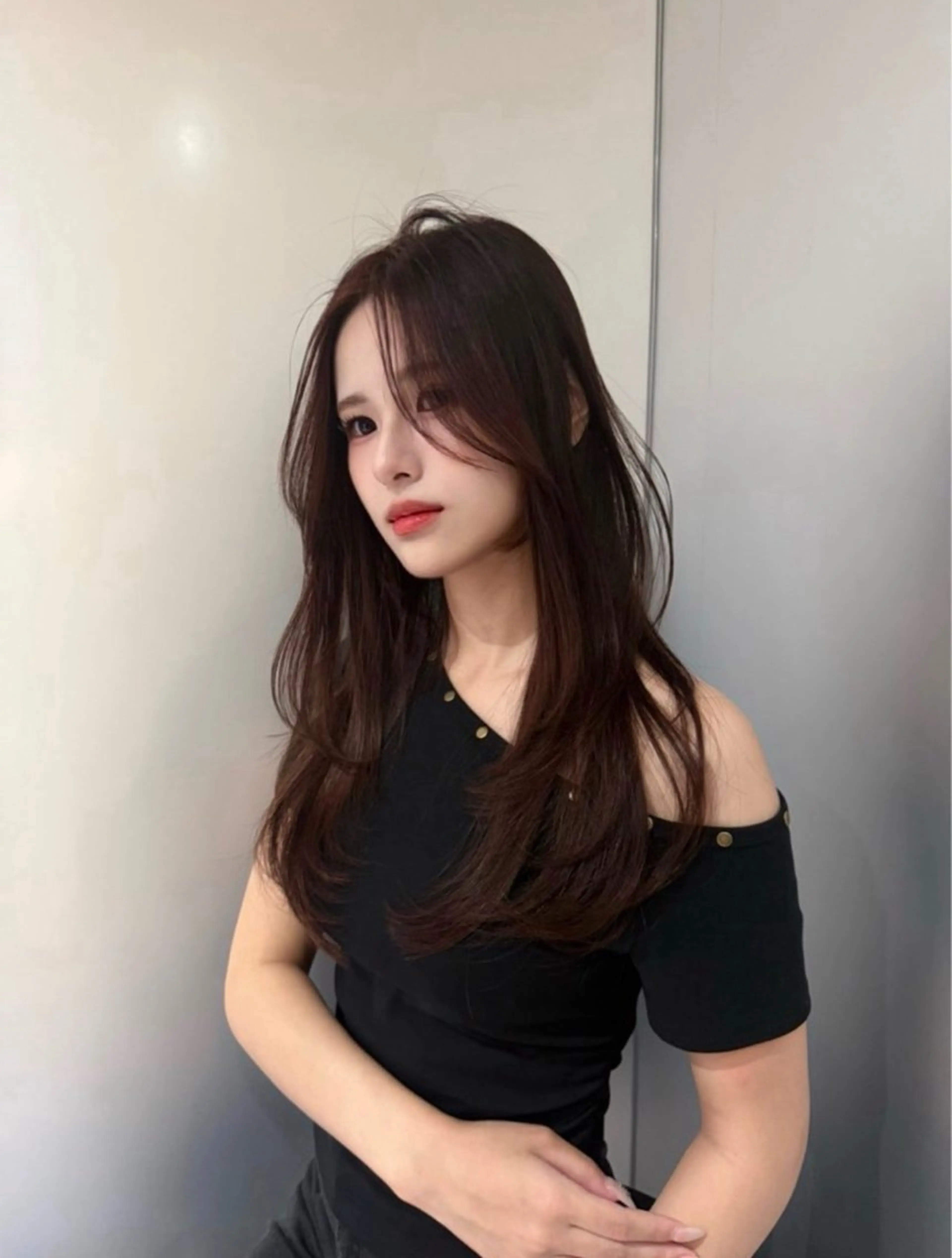 ロング カット ヘアカラー トリートメント 透明感×髪質改善× エクステそうまのヘアスタイル