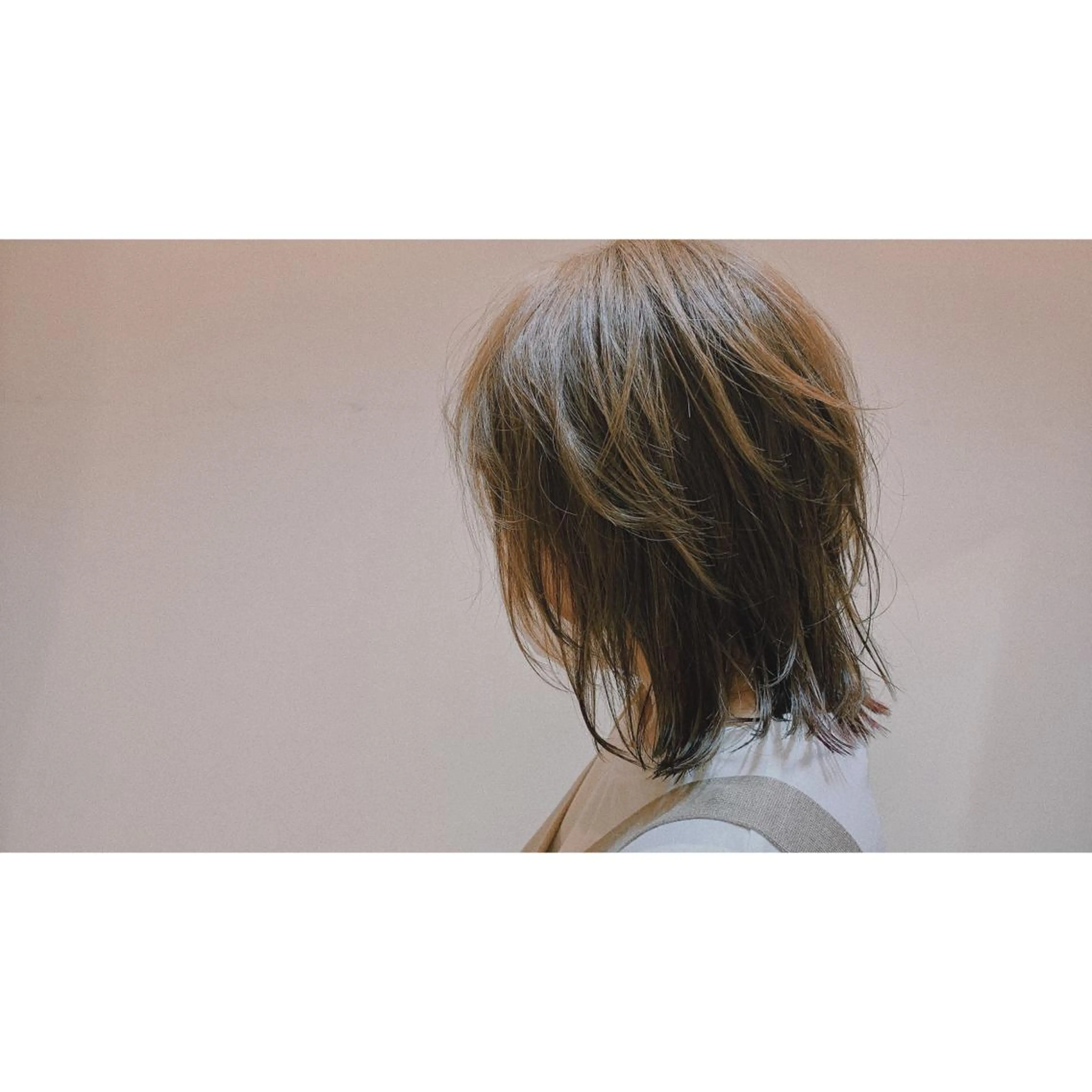 ミディアム カラー カット トリートメント 齊藤 賢祐のヘアスタイル