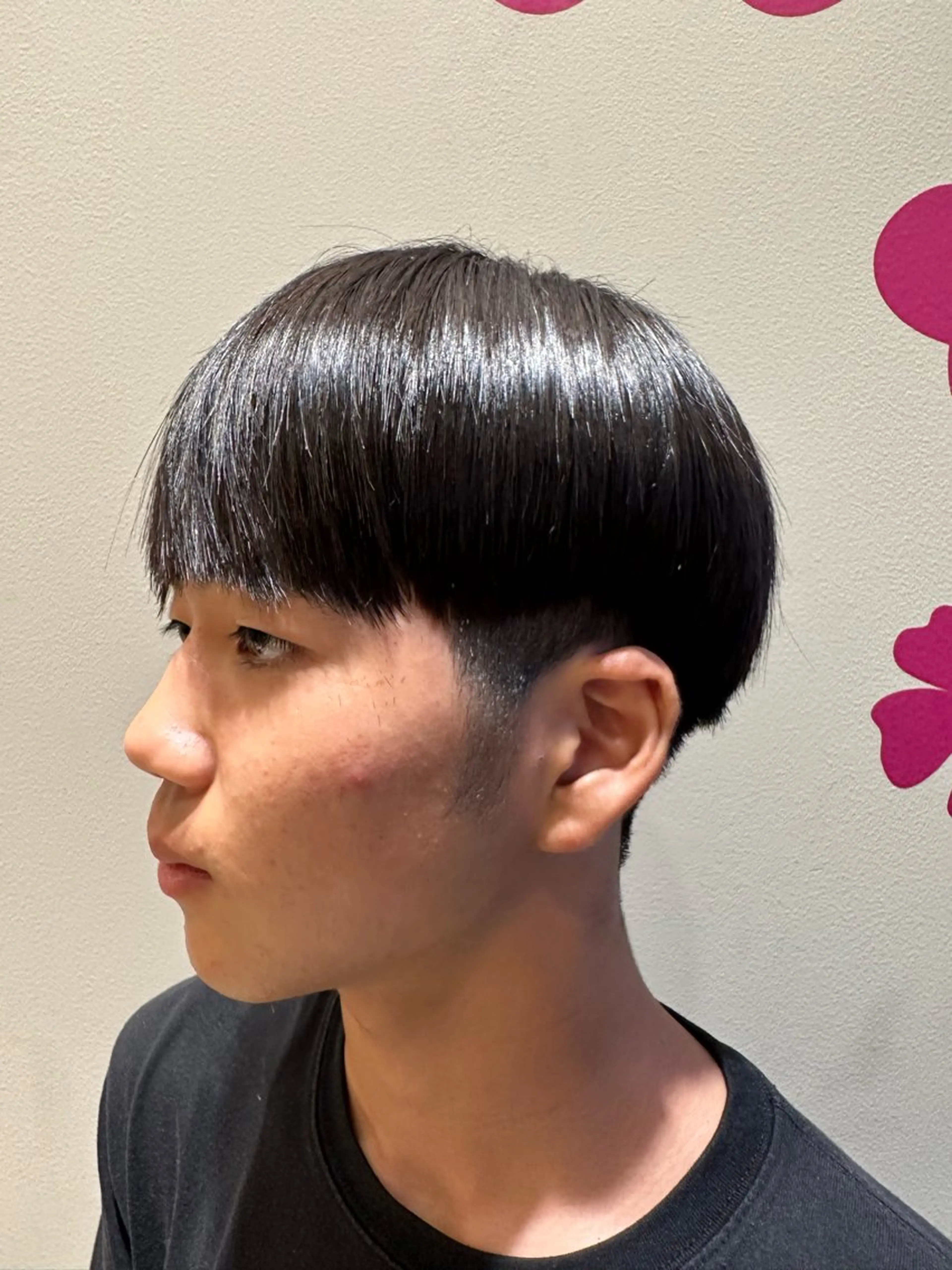 メンズ マッシュ 松浦 涼雅のヘアスタイル
