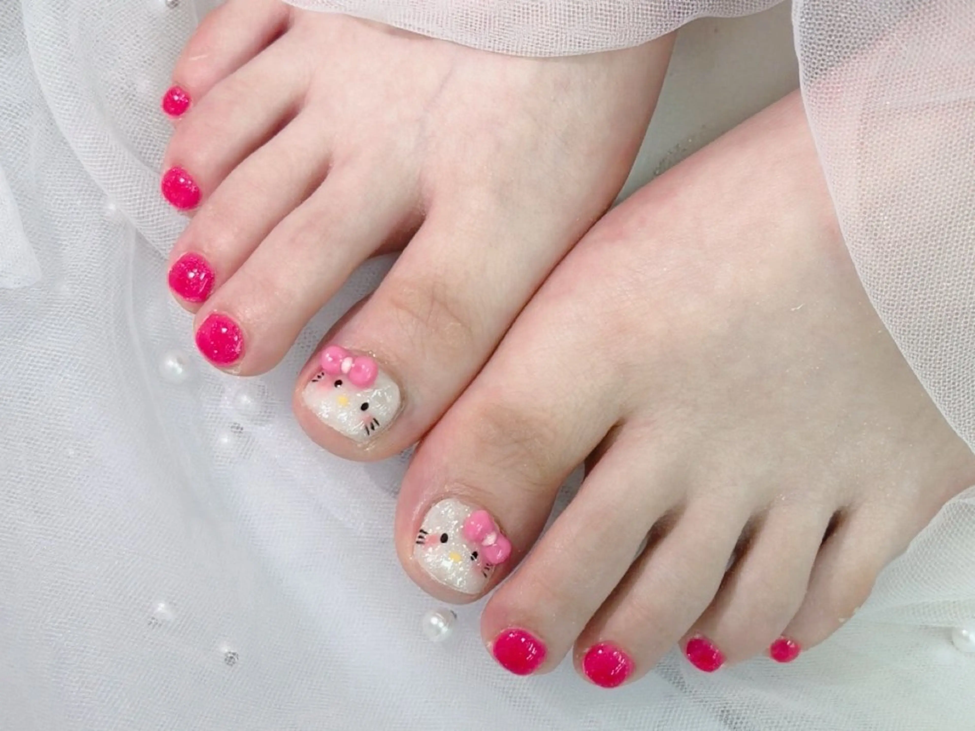 ネイル フットネイル lucky nail 歌舞伎町のネイルデザイン