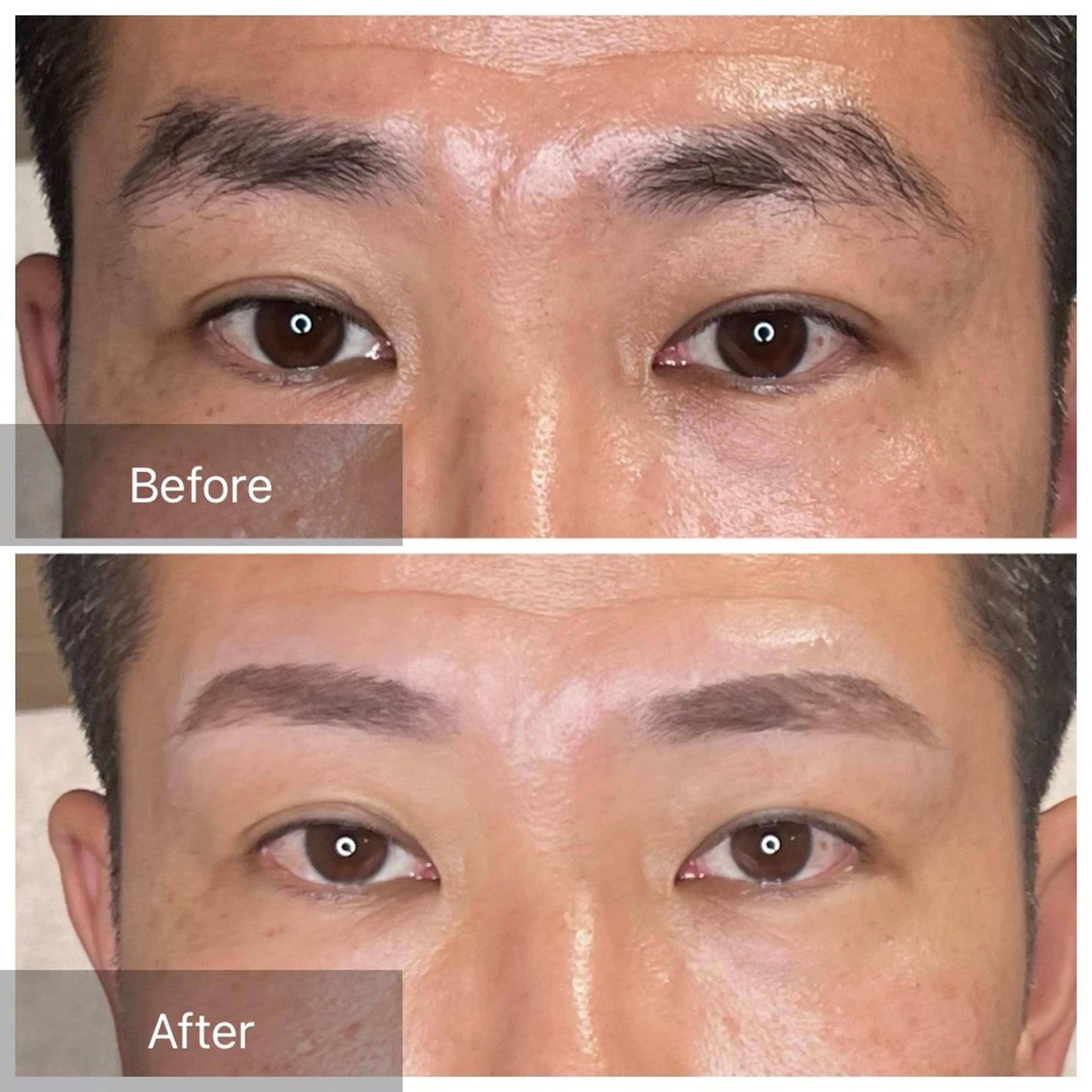 アイブロウ メンズアイブロウ 眉毛ワックス脱毛 Nail&Eye Ruruのネイルデザイン