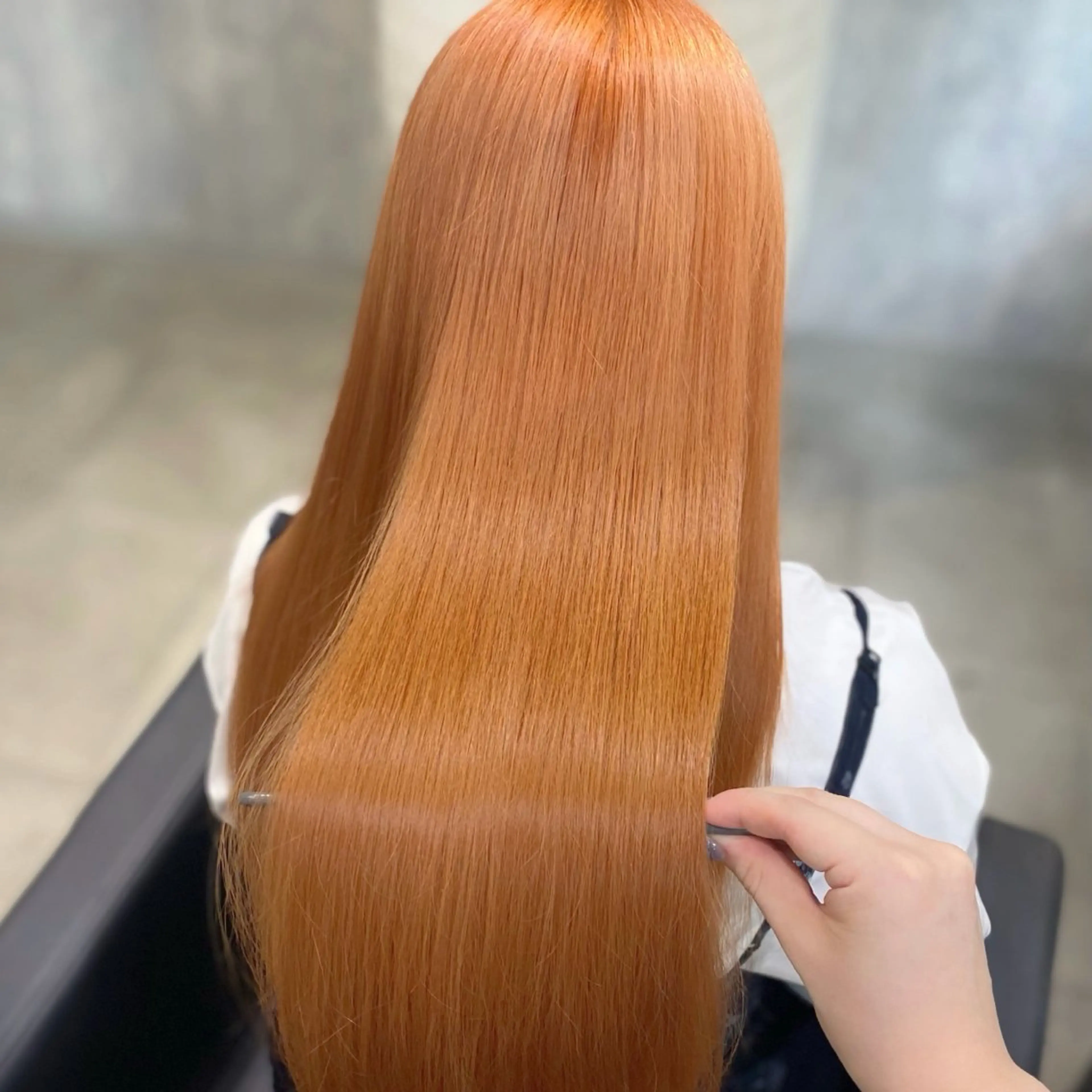 ロング カラー 透明感カラー ヘアカラー shiori/透明感 /顔周り/髪質改善のヘアスタイル