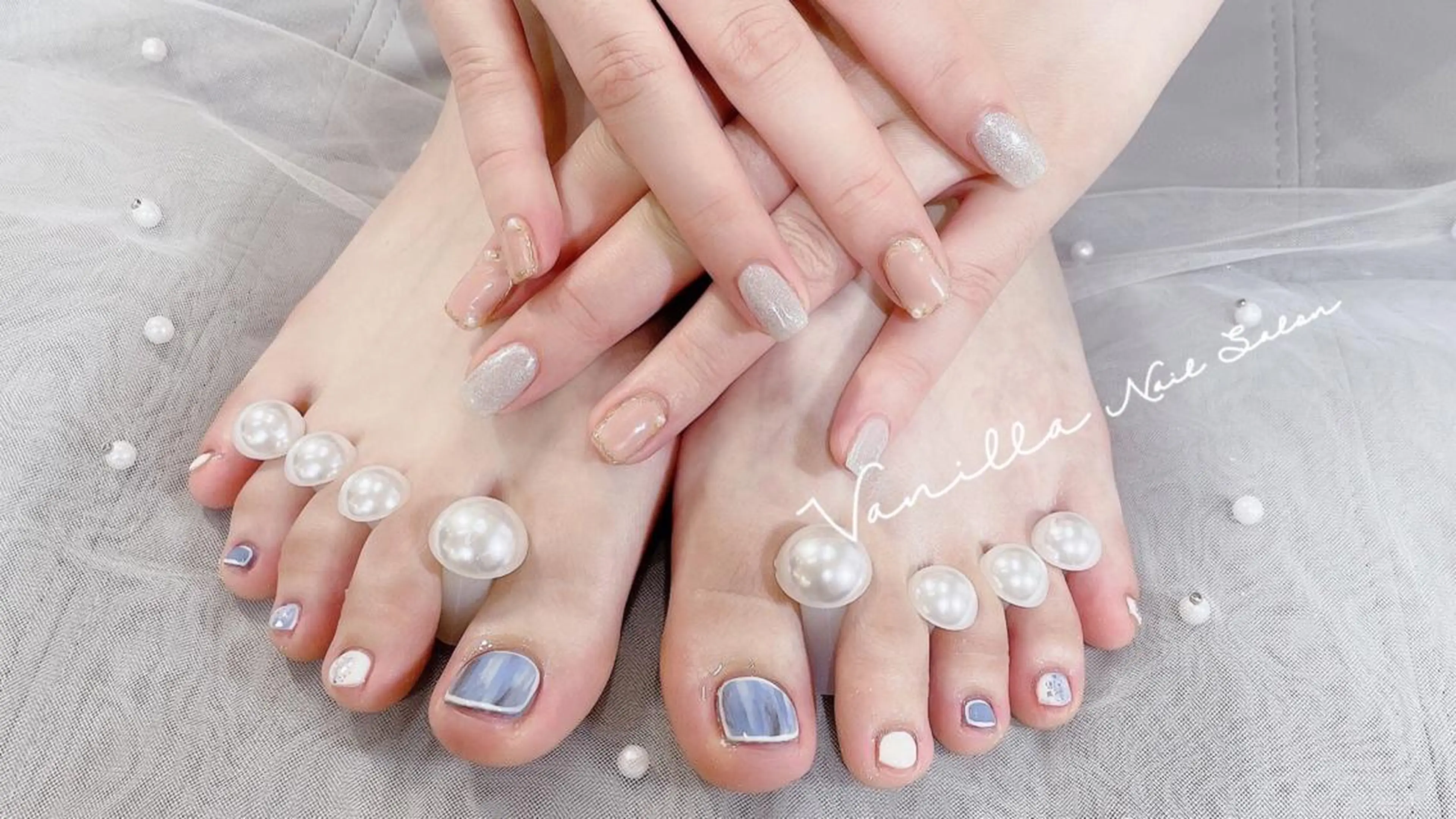 ネイル ハンドネイル フットネイル Vanilla nail salonのネイルデザイン