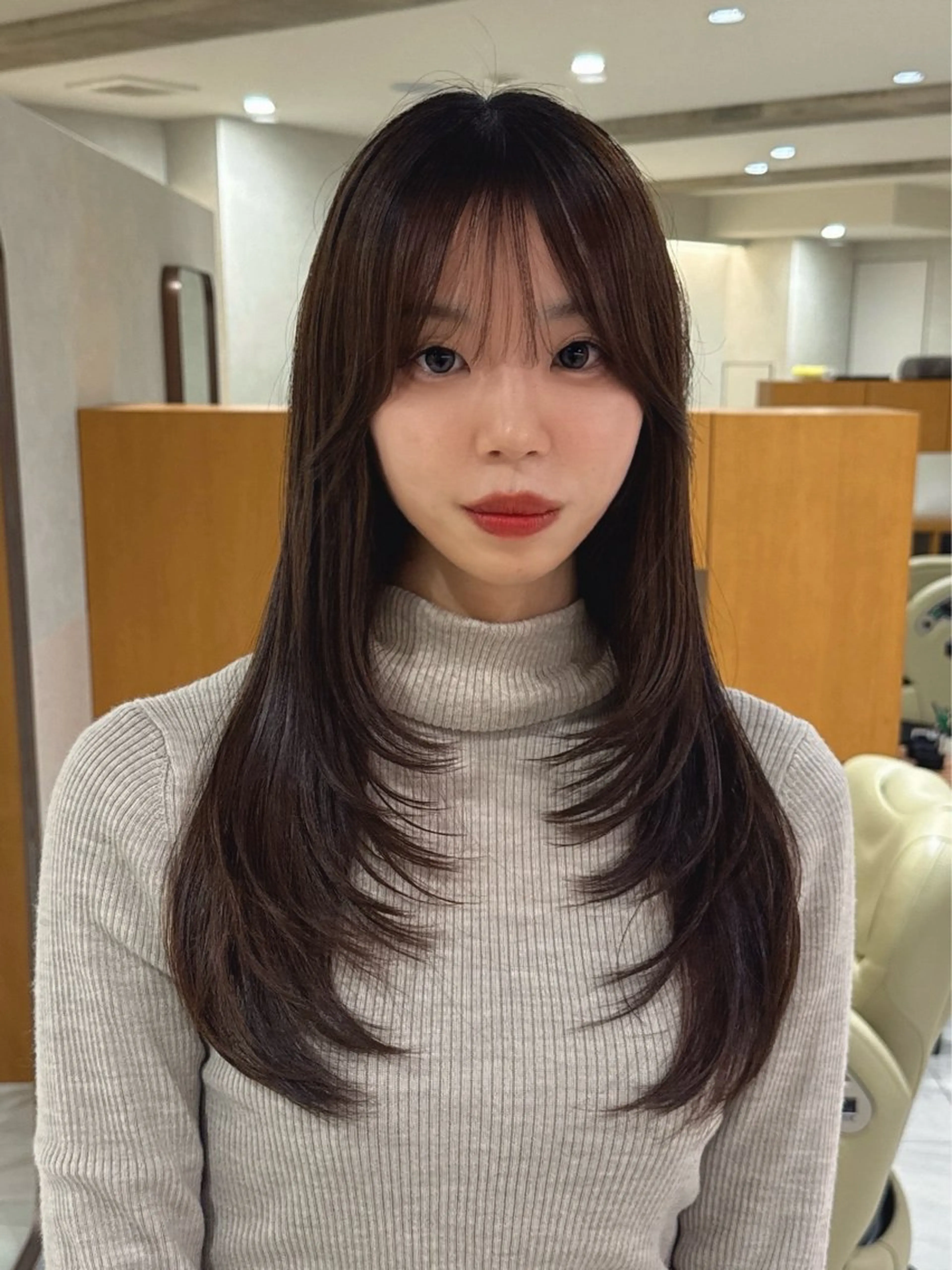 ロング カラー ヘアカラー トリートメント MISATO THIRD SHOPのヘアスタイル