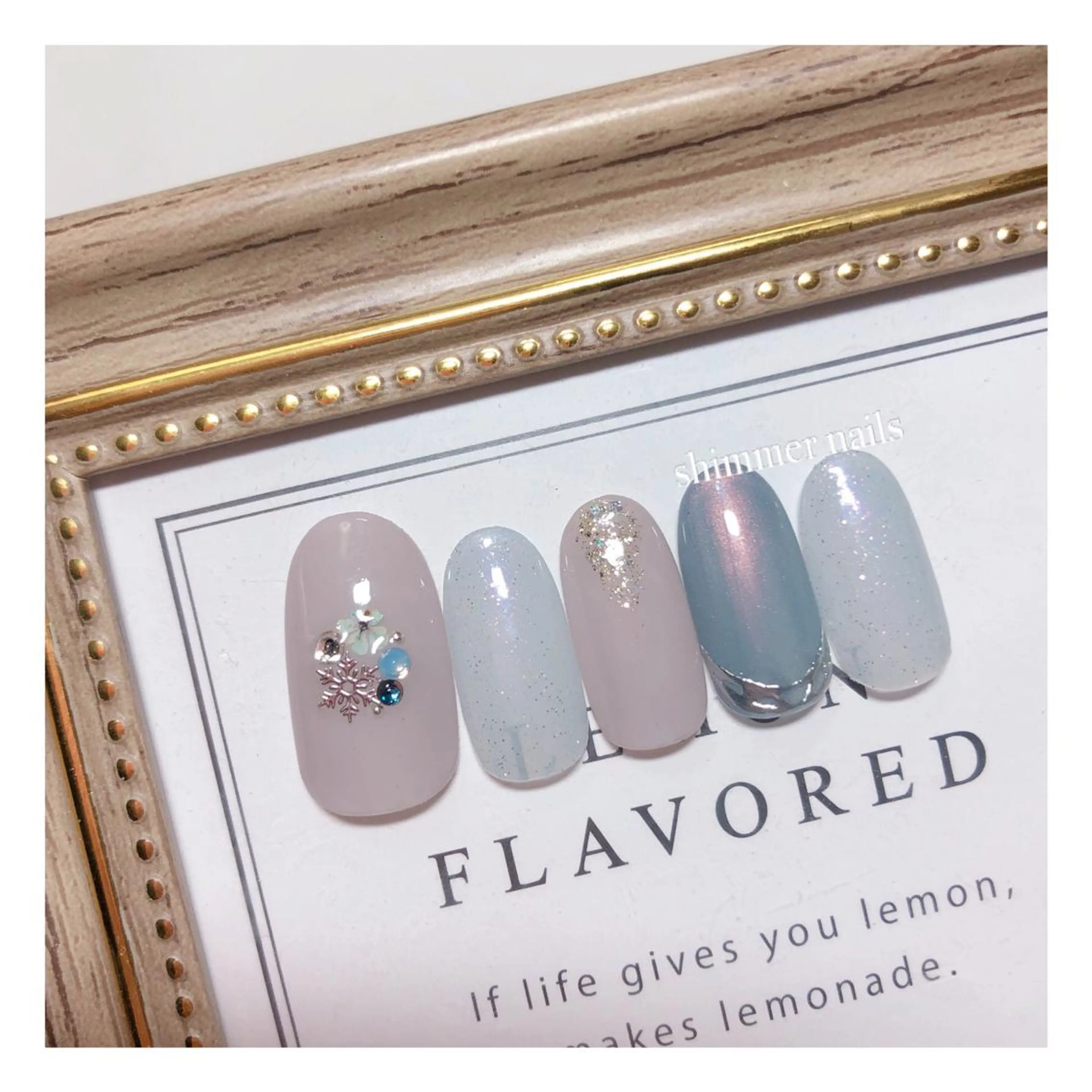 ネイル shimmer nailsのネイルデザイン