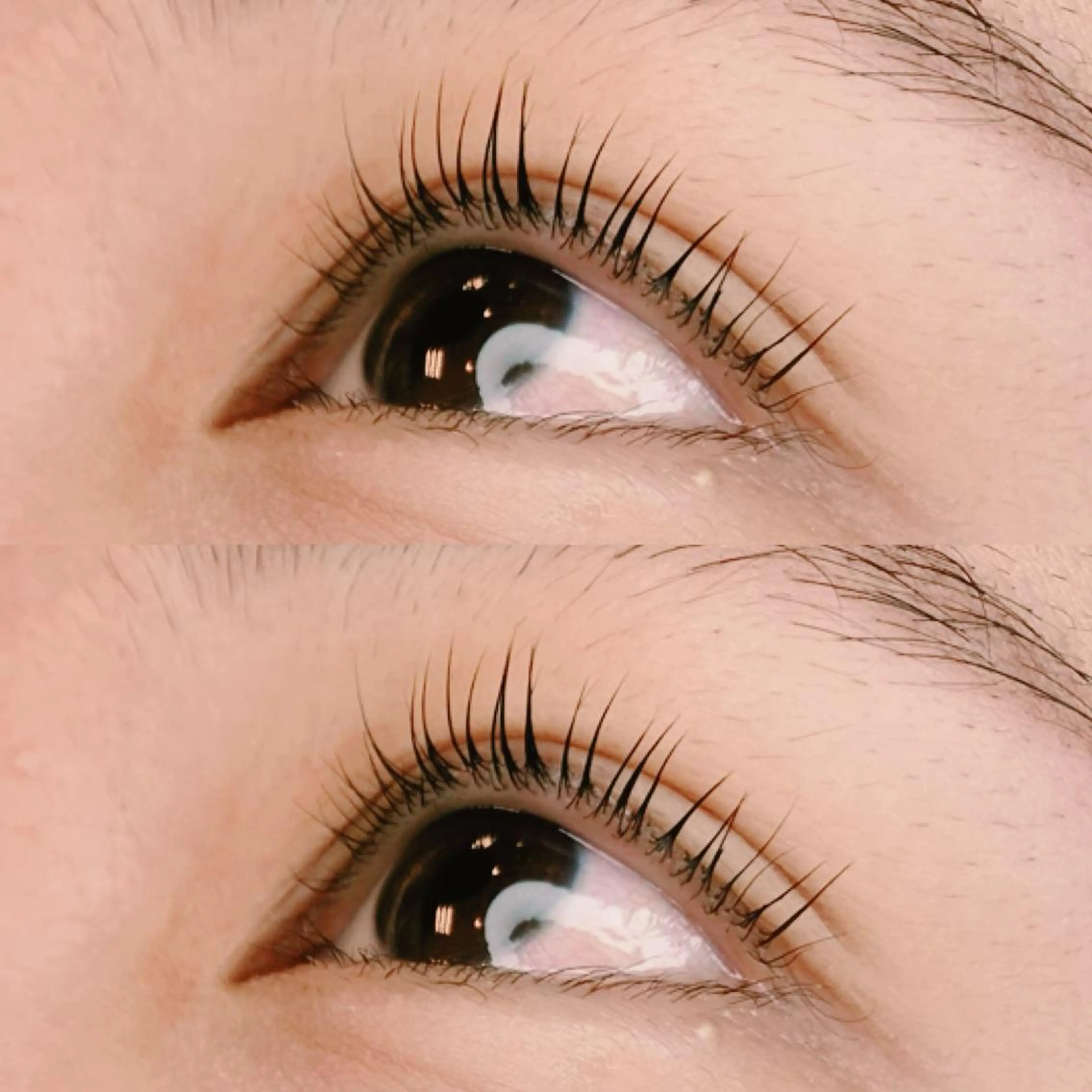 マツエク・マツパ パリジェンヌラッシュリフト brow&lash WAVEのマツエク・マツパデザイン