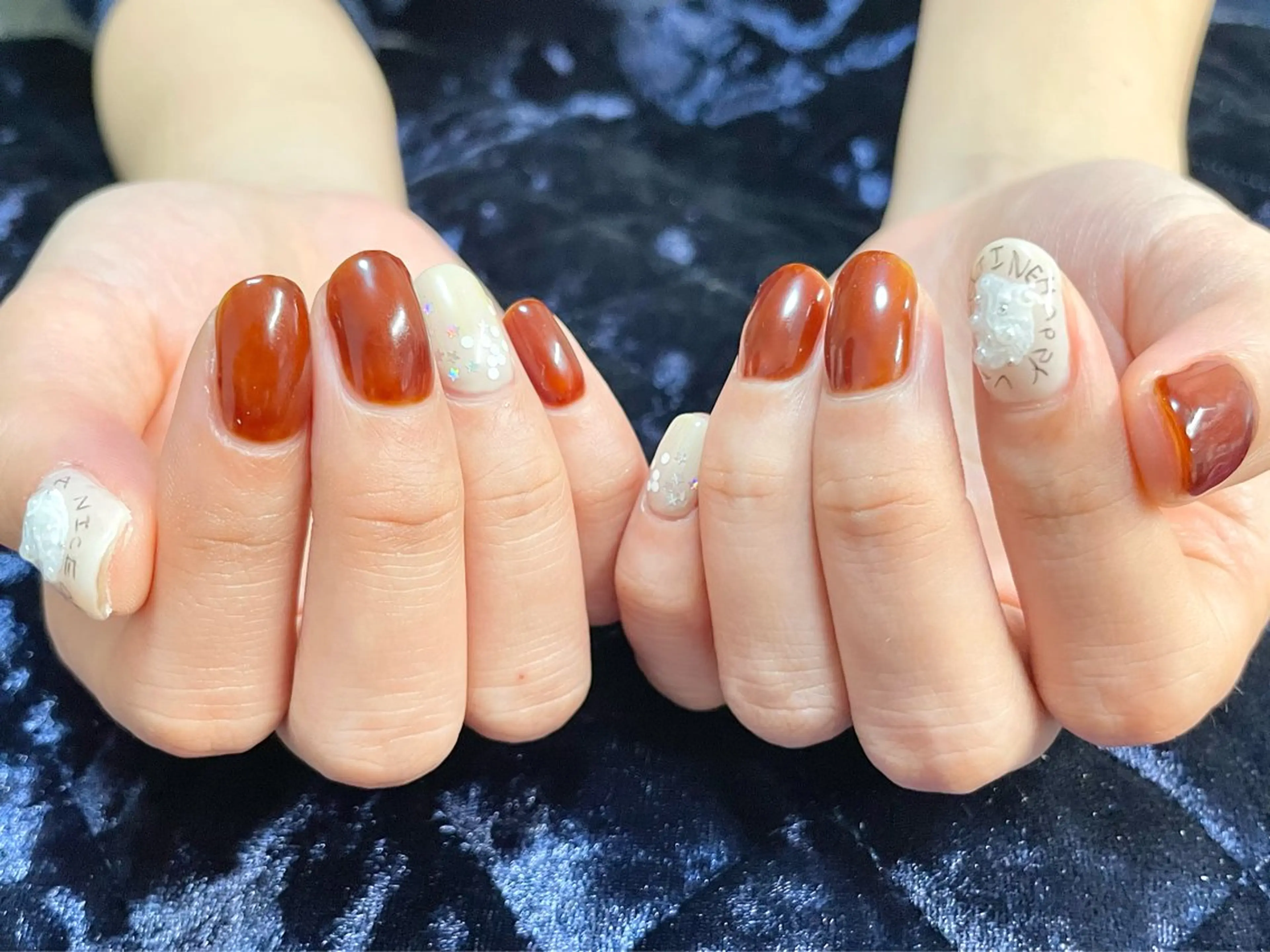 ネイル ハンドネイル ショートネイル専門店 フェルンヴェー代々木のネイルデザイン