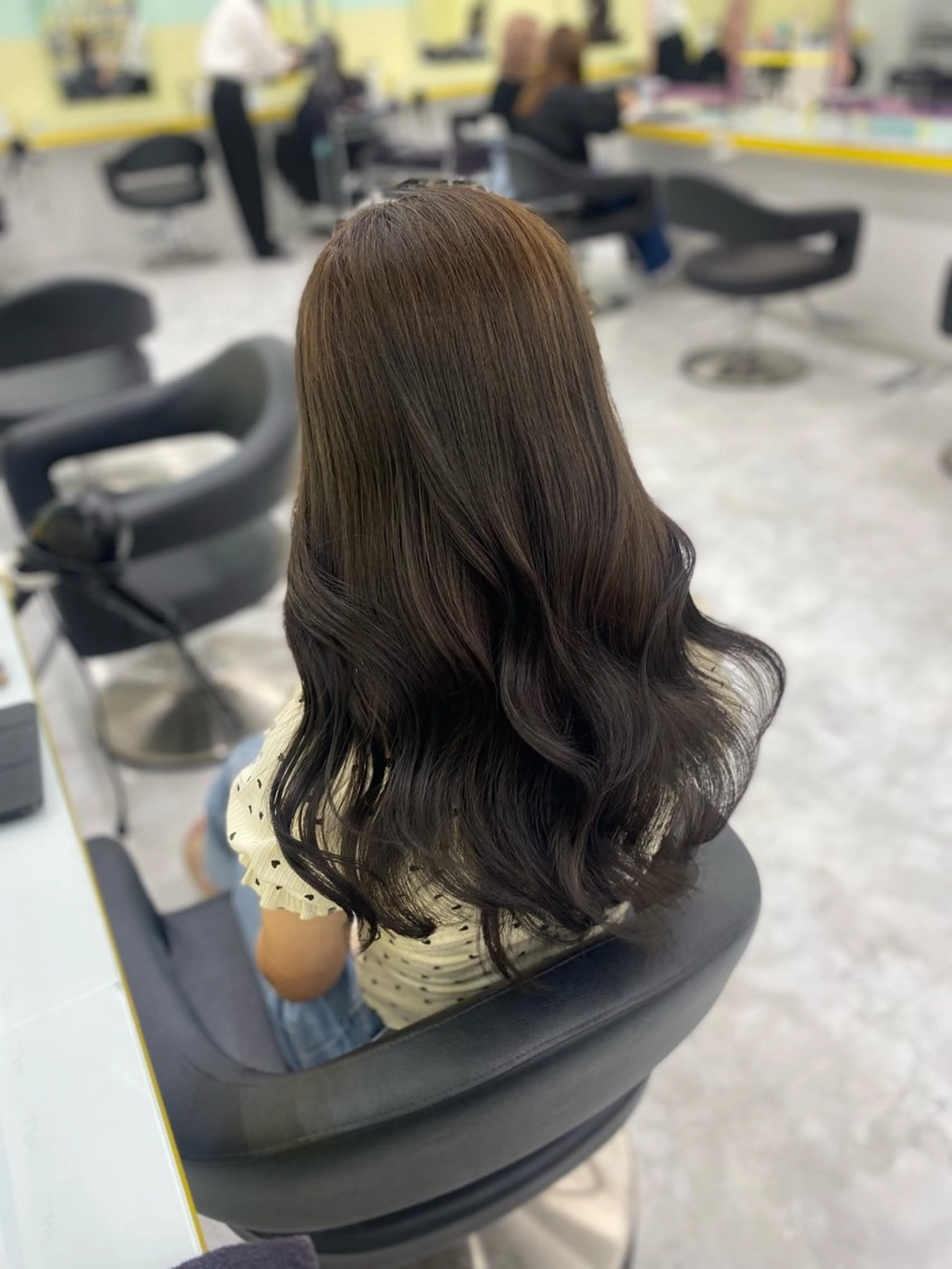 ロング カラー パーマ ヘアアレンジ メンズ キッズ メンズブリーチ ブリーチ グレージュ ブリーチなしカラー ヘアカラー Lumo所属・💖横浜ブリーチなし 💖MIHOのヘアスタイル