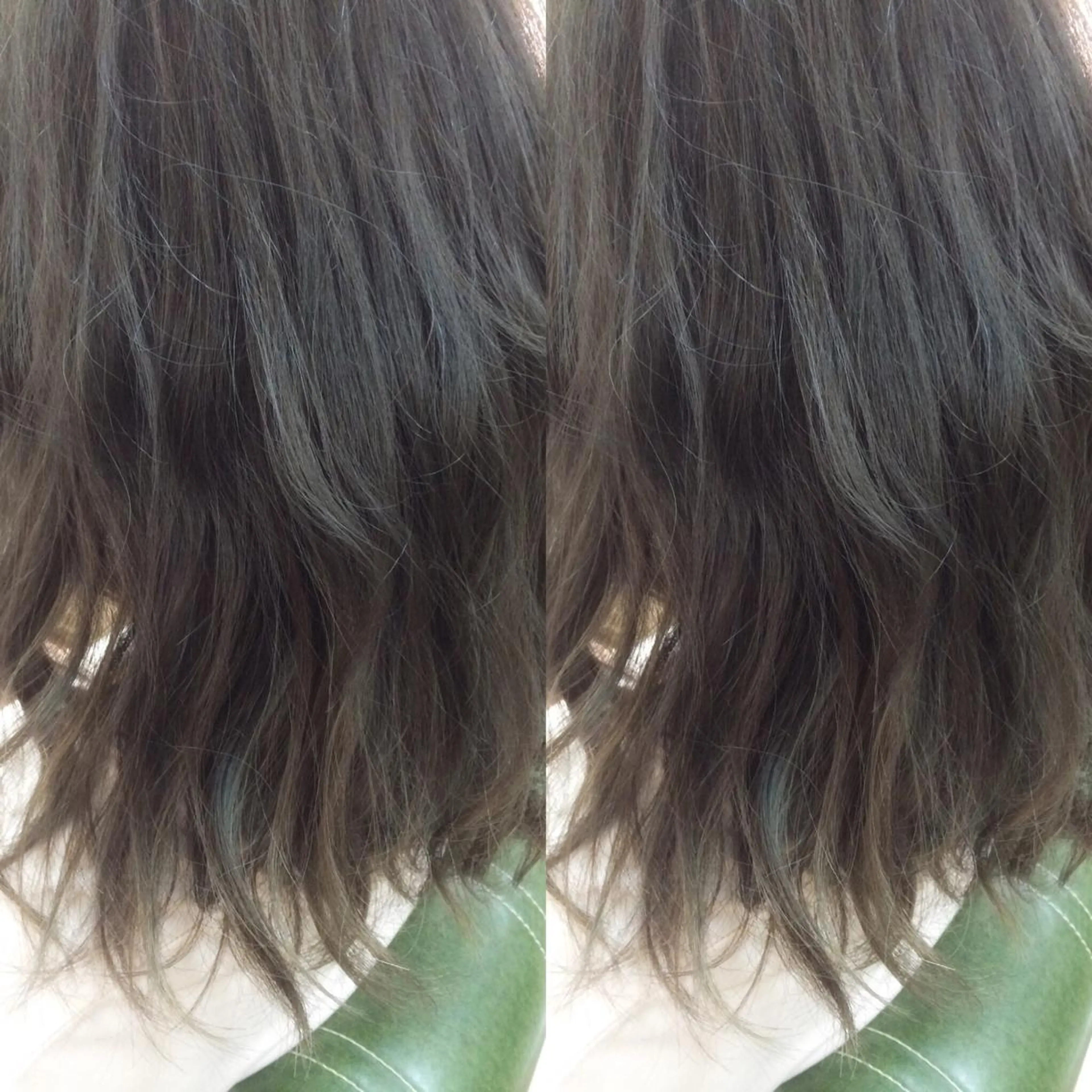 ミディアム セミロング カラー ベージュカラー 🟦髪質改善6年 💊YAMAMOTOのヘアスタイル