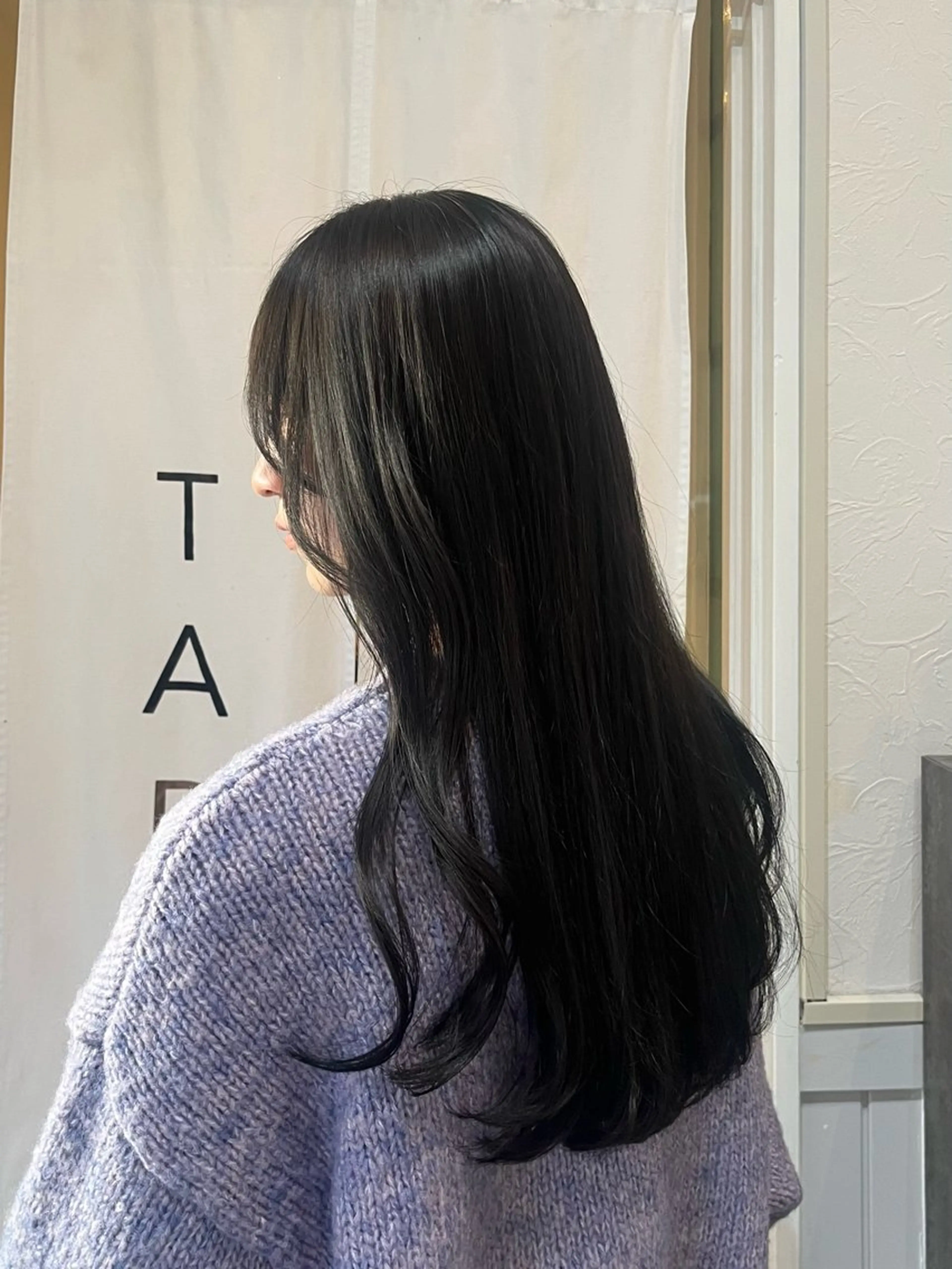 ロング カラー カット ヘアカラー トリートメント 金沢市/美容師/ 岡島由希美のマツエク・マツパデザイン