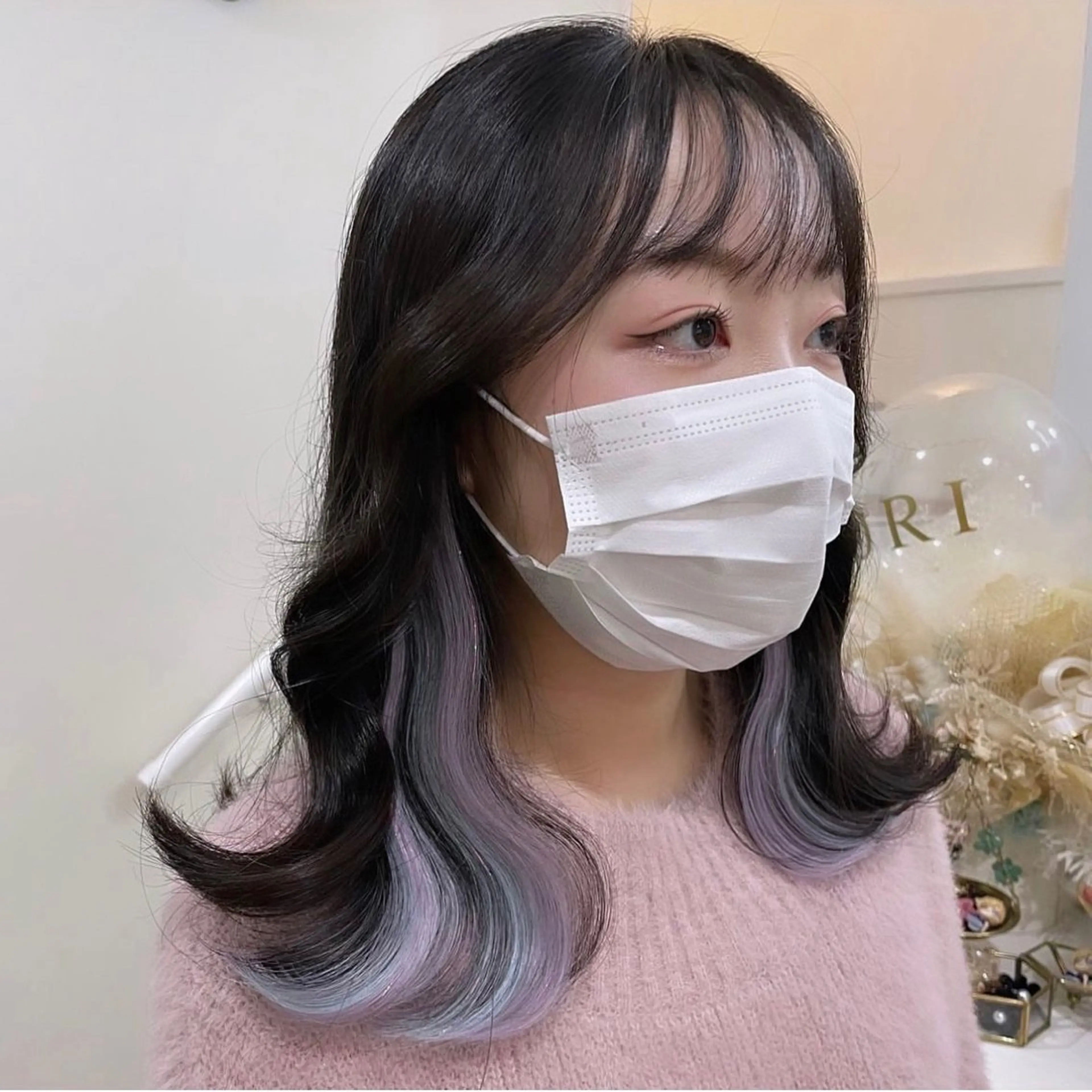 セミロング ヘアアレンジ カラーモデル募集中 ‎🤍AMANE🤍のヘアスタイル