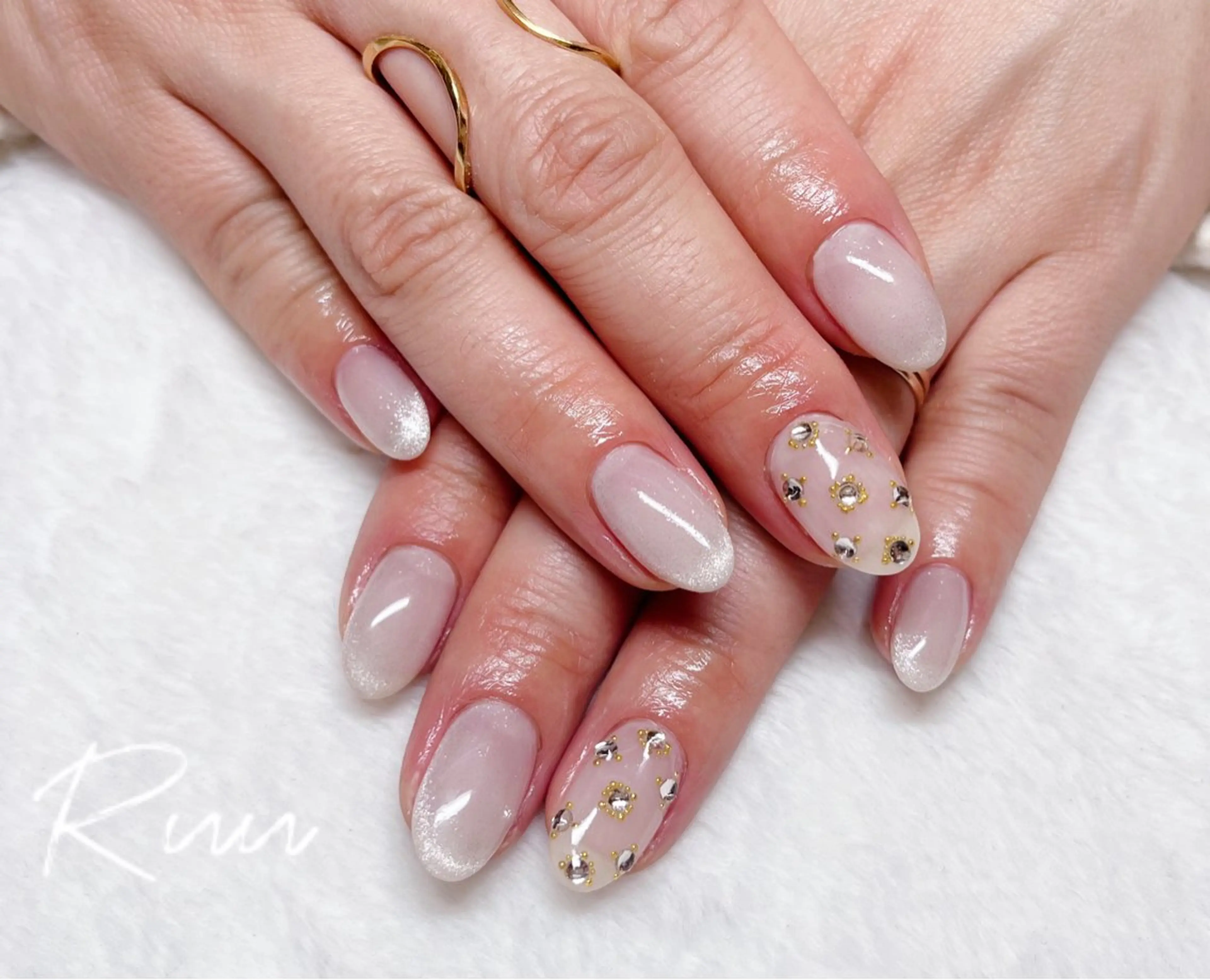 ネイル アートネイル フットネイル フレンチネイル キラキラネイル 韓国ネイル Nail salon Ruuのネイルデザイン