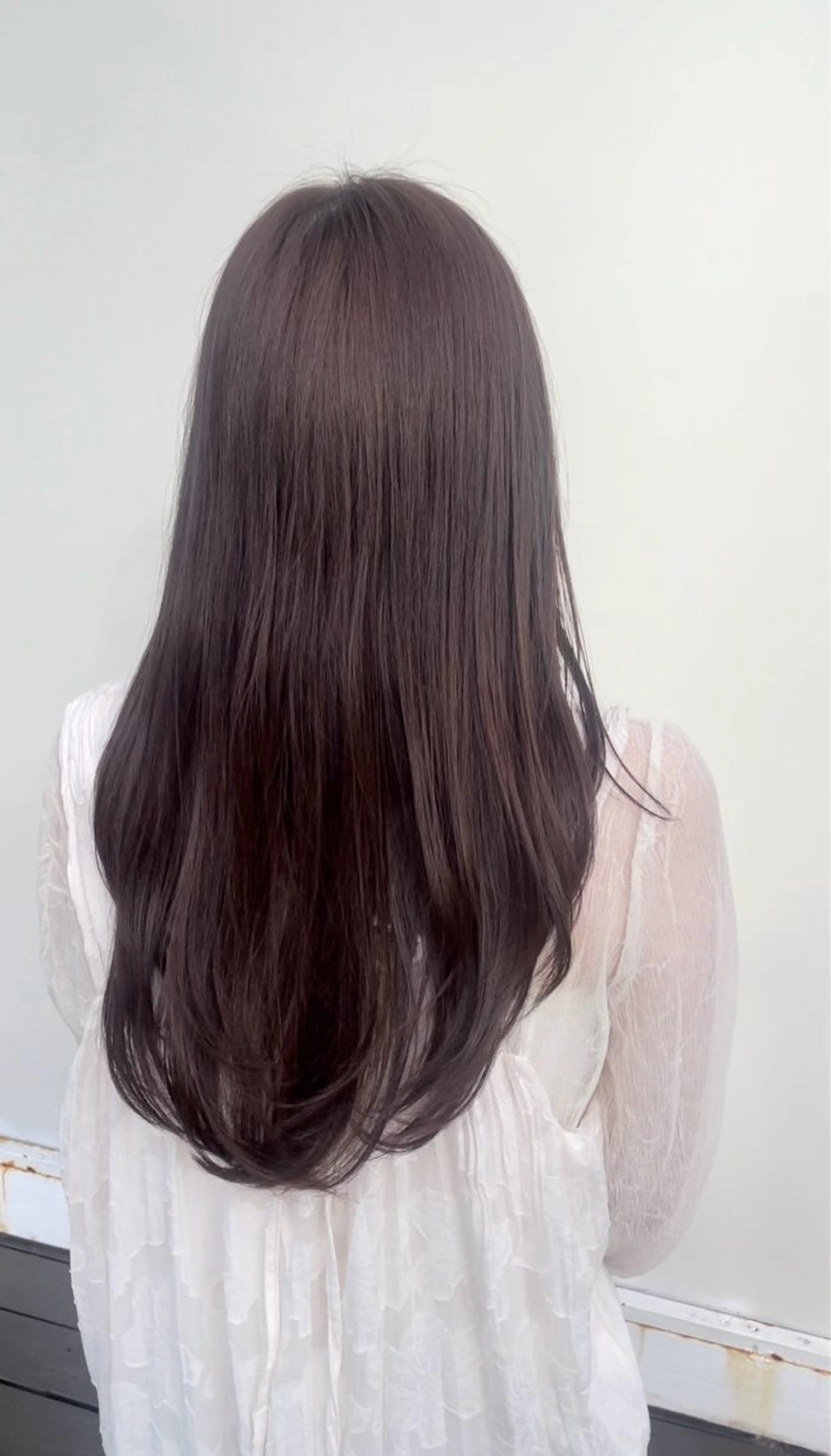 ロング 髪質改善/艶カラー 縮毛矯正/晴のヘアスタイル