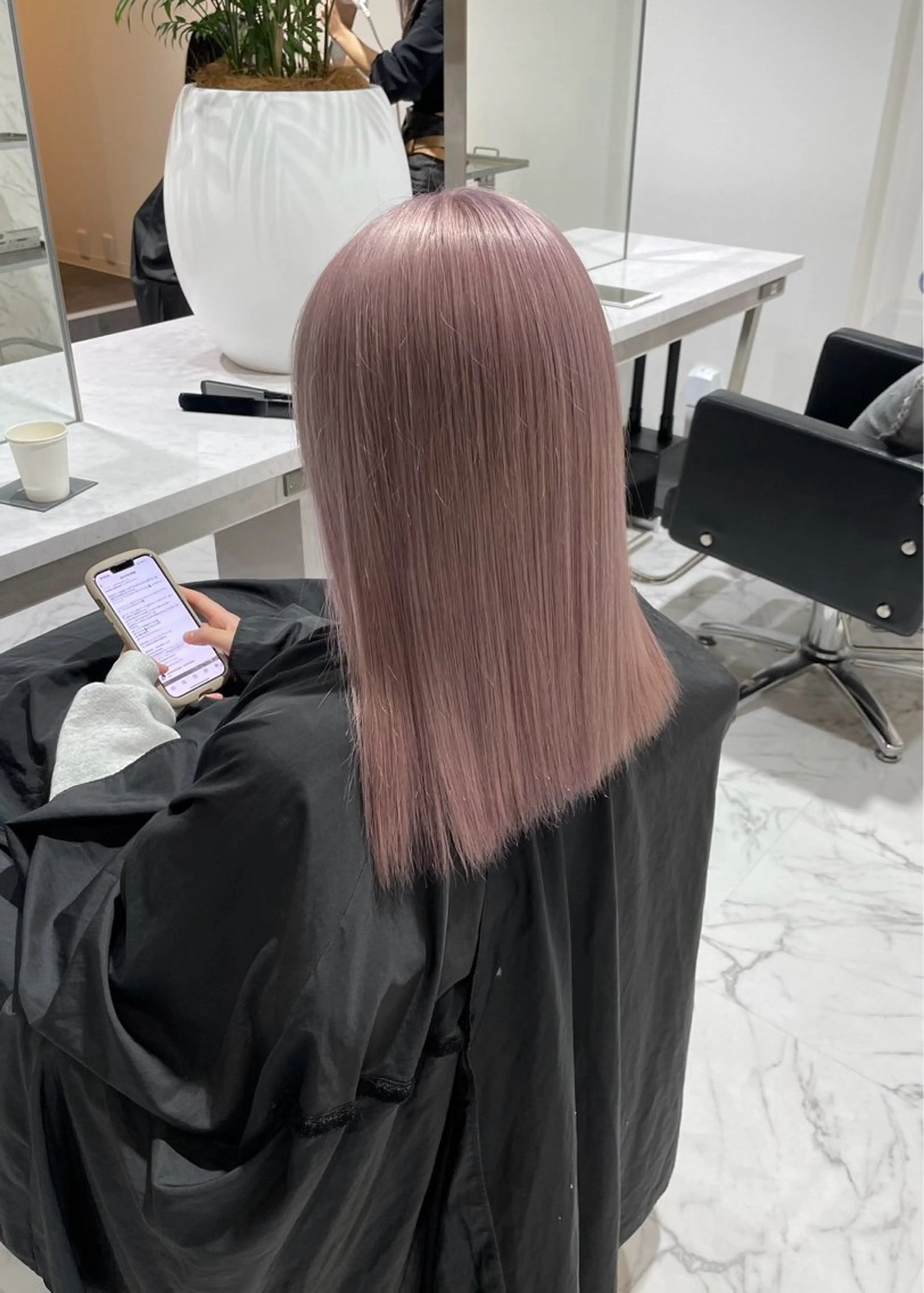 ミニモ限定🦋ブリーチカラー+2STEPトリートメントの写真