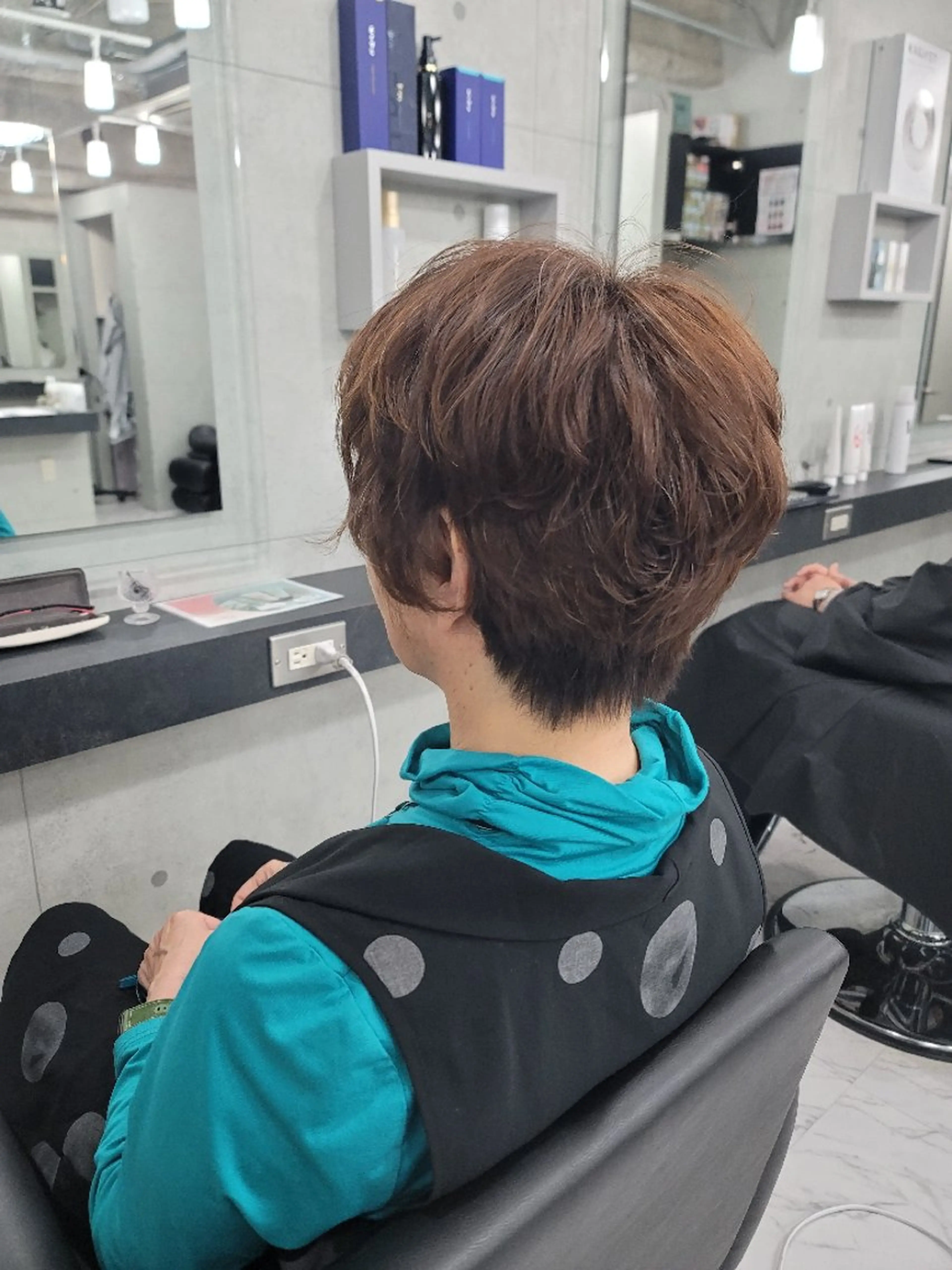 ショート パーマ ❇️安達 優心❇️ レイヤー/艶髪特化のヘアスタイル