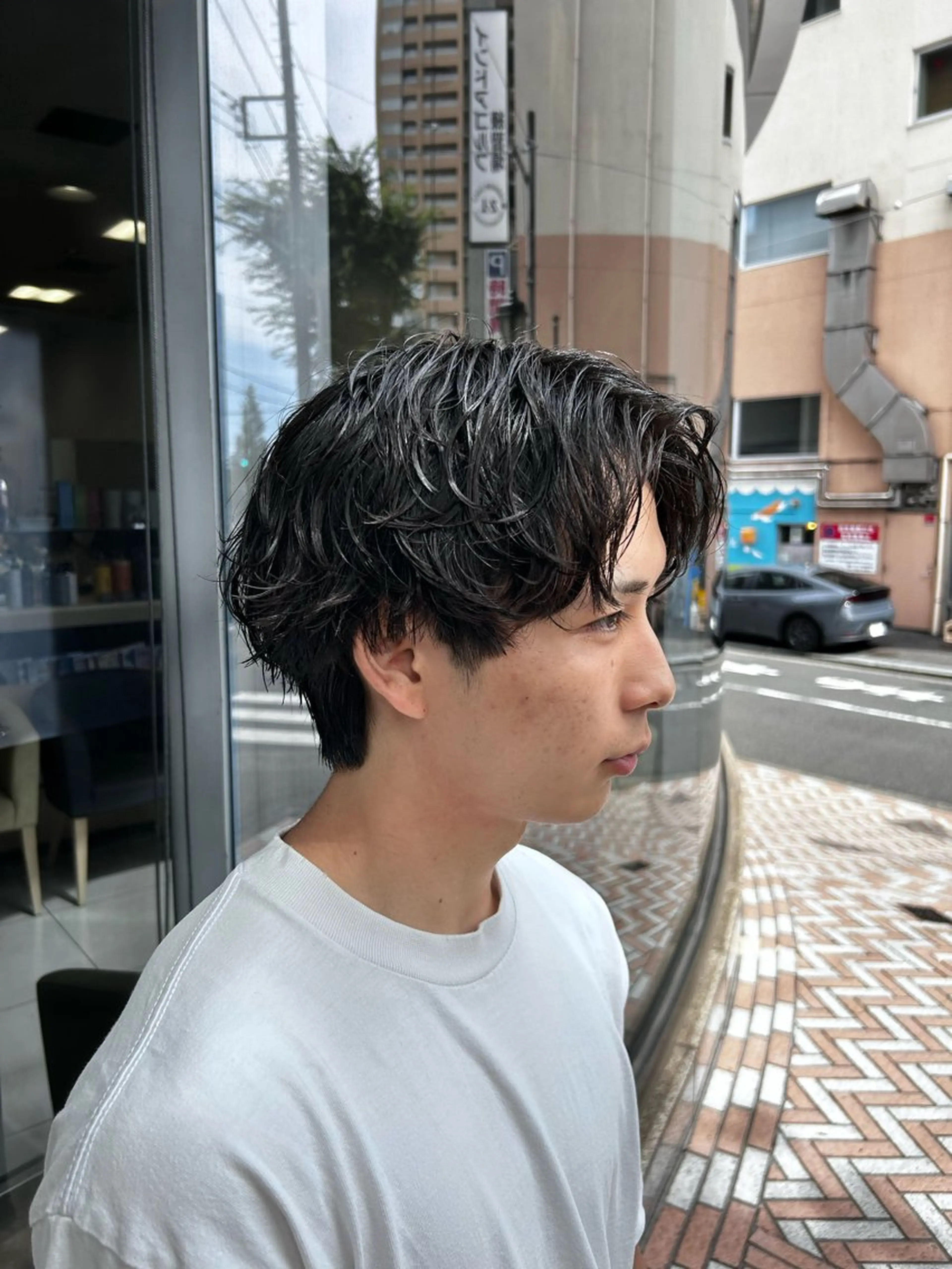 パーマ メンズ カット Men's特化⚡️ モテ髪SYUUのヘアスタイル