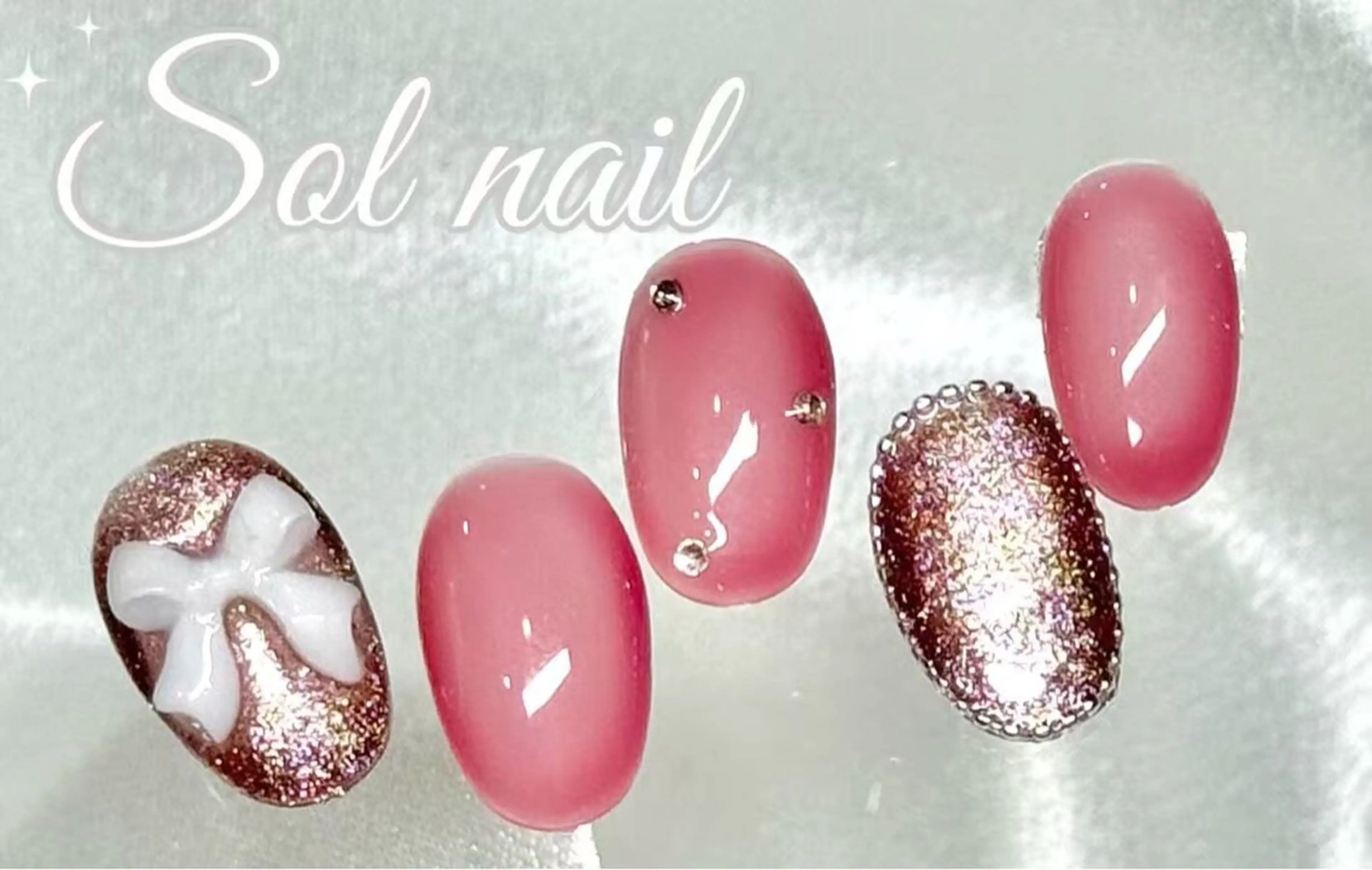 ネイル ハンドネイル ソルネイル所属・ソルネイル ナナのネイルデザイン