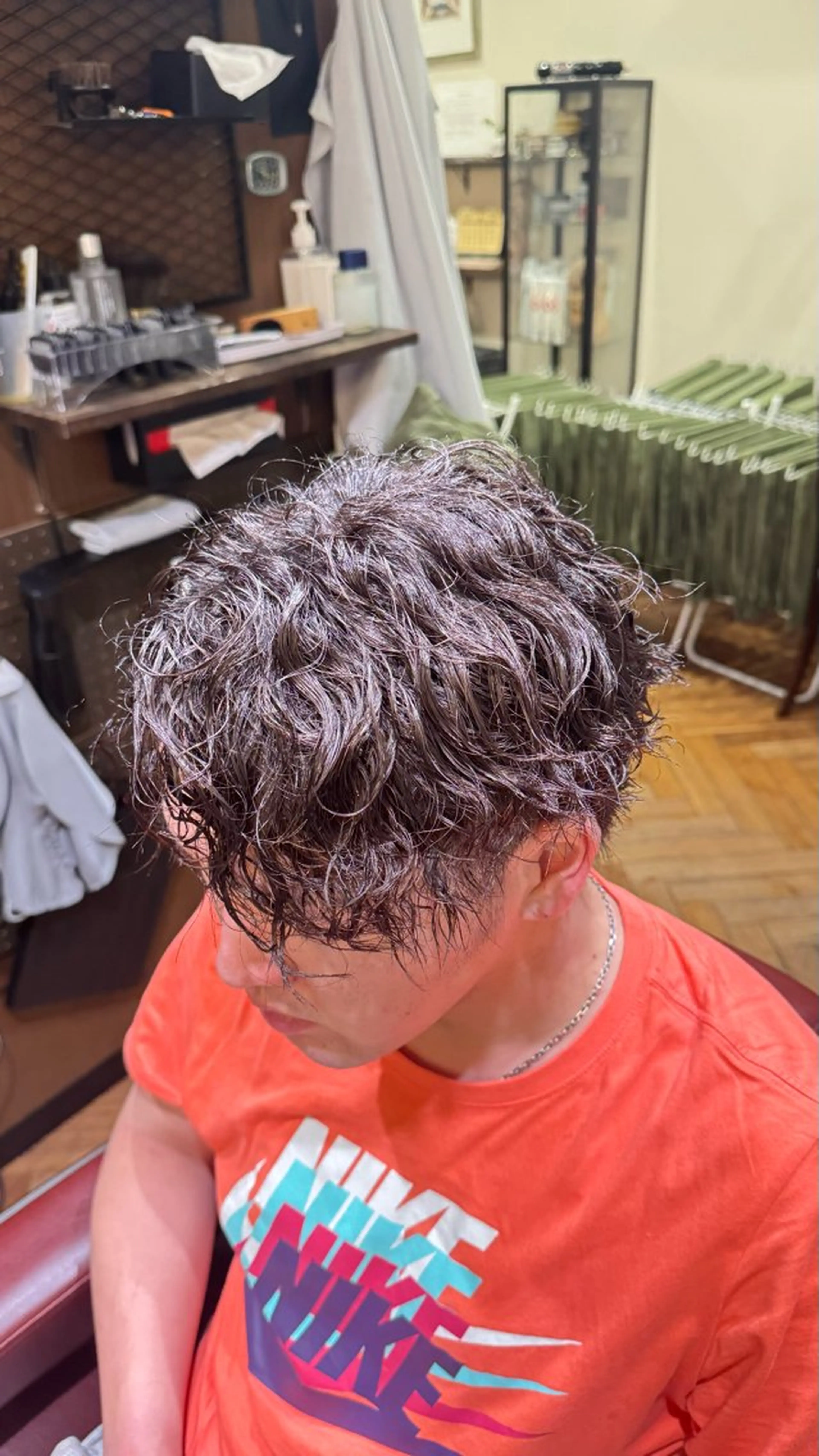 パーマ カット パーマ mid-c アシスタントひさとのヘアスタイル
