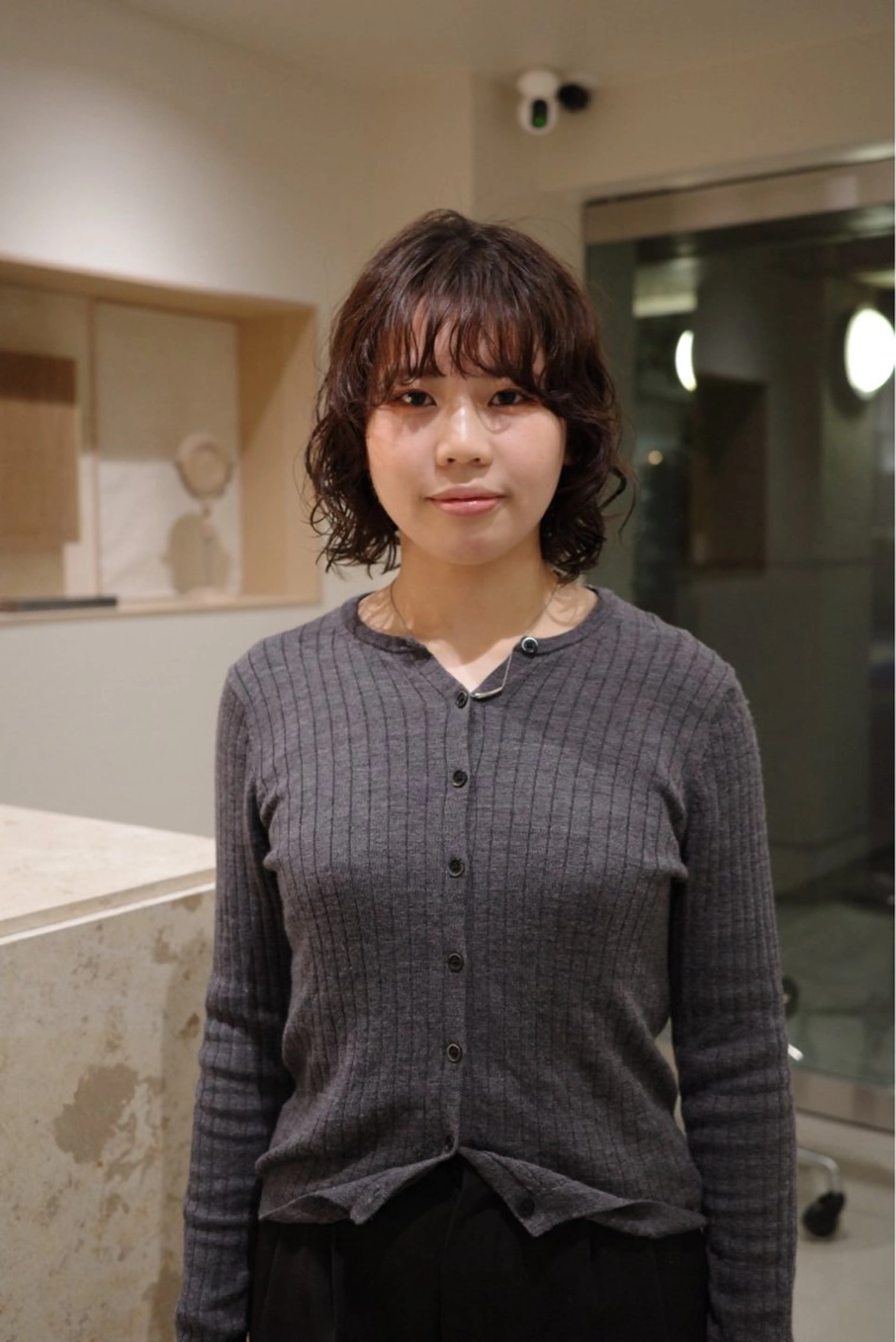 ミディアム パーマ HEIMER所属・HEIMER ミカド　サトル△のヘアスタイル