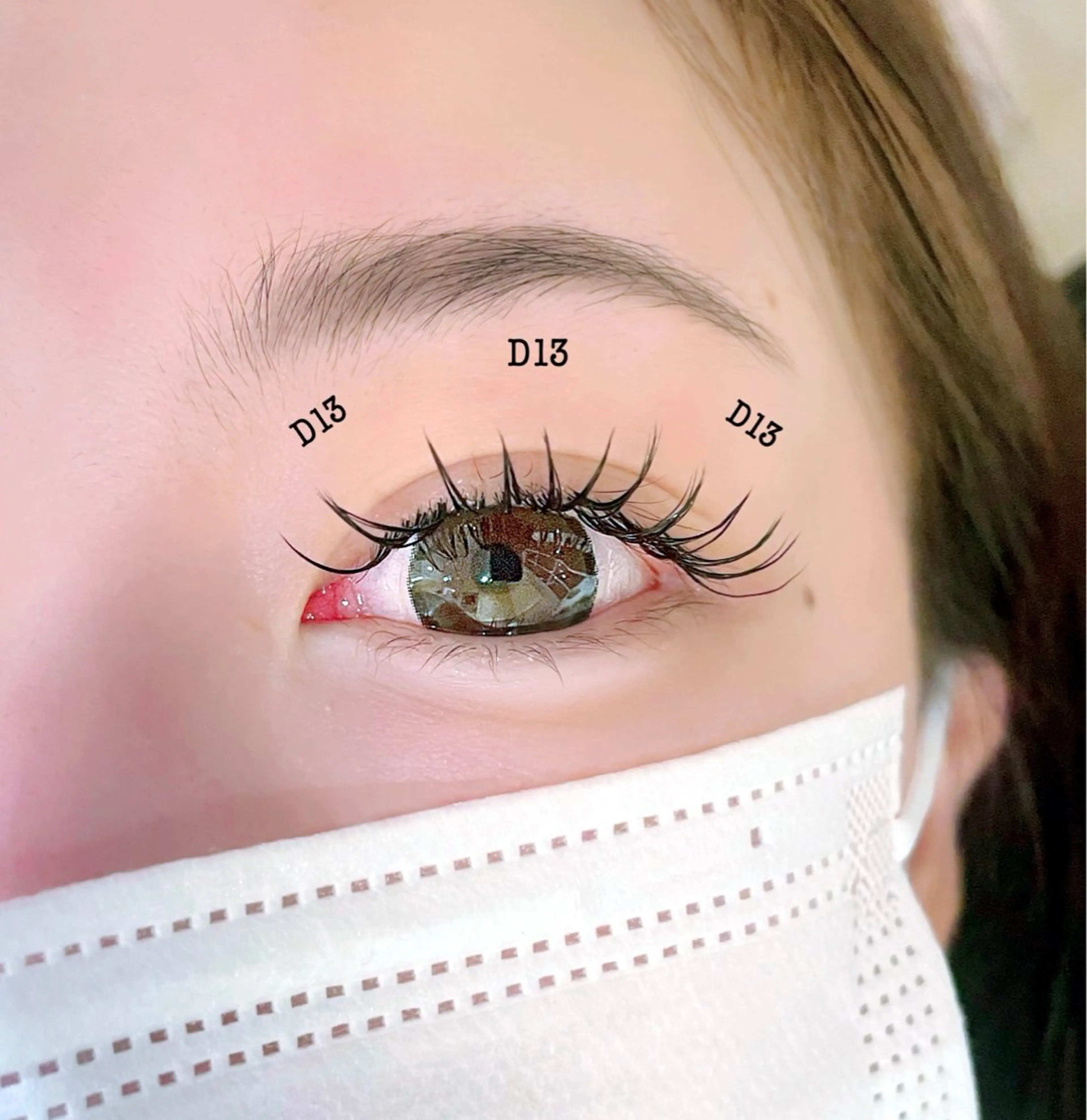 🎀持ち◎自然さ◎フラットマットラッシュ120本🎀【コーティング付き束感も可🖤】限定価格✨️の写真