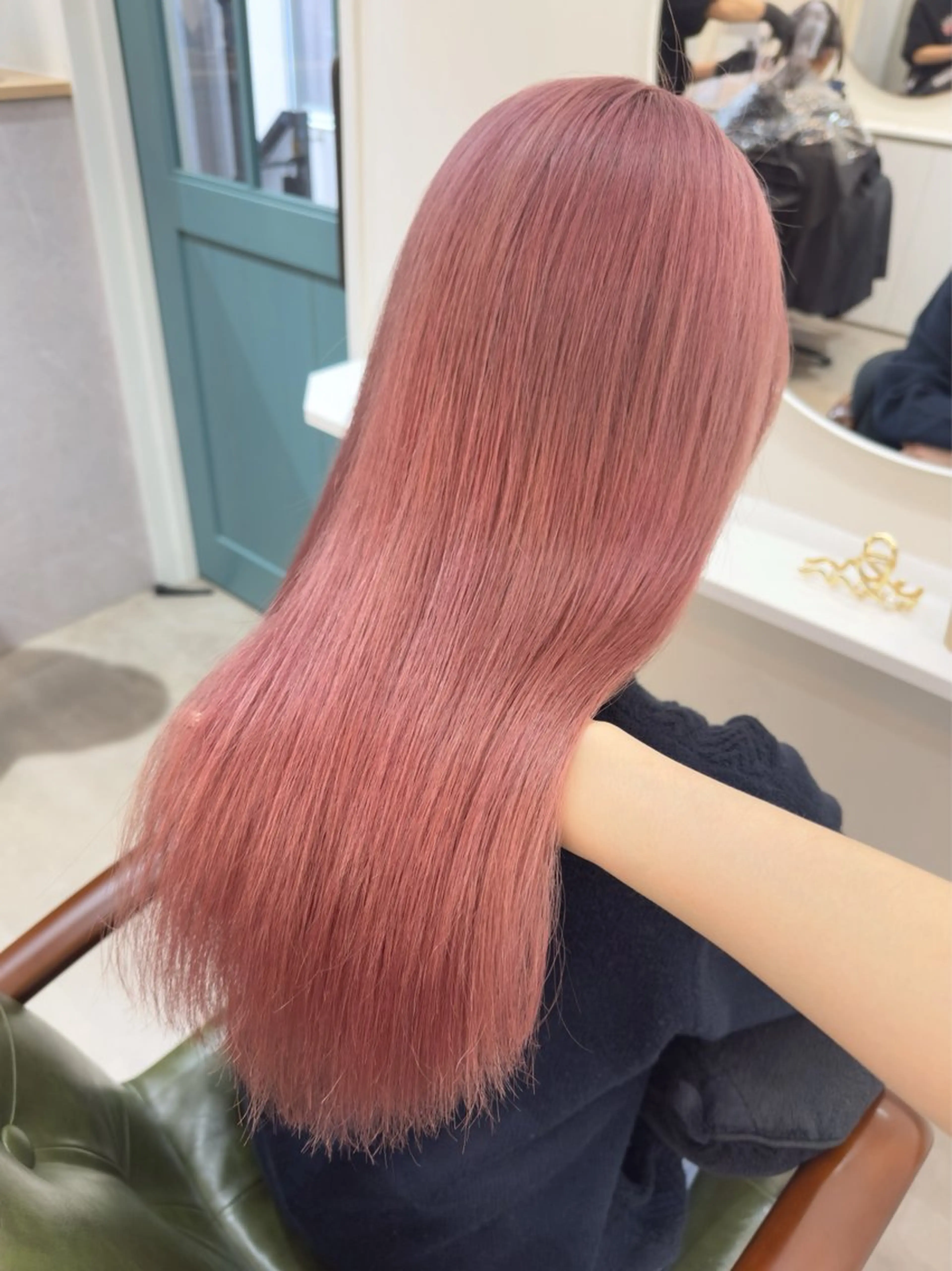 ロング カット ヘアカラー レイヤー/顔周り /いいぬまみかのヘアスタイル