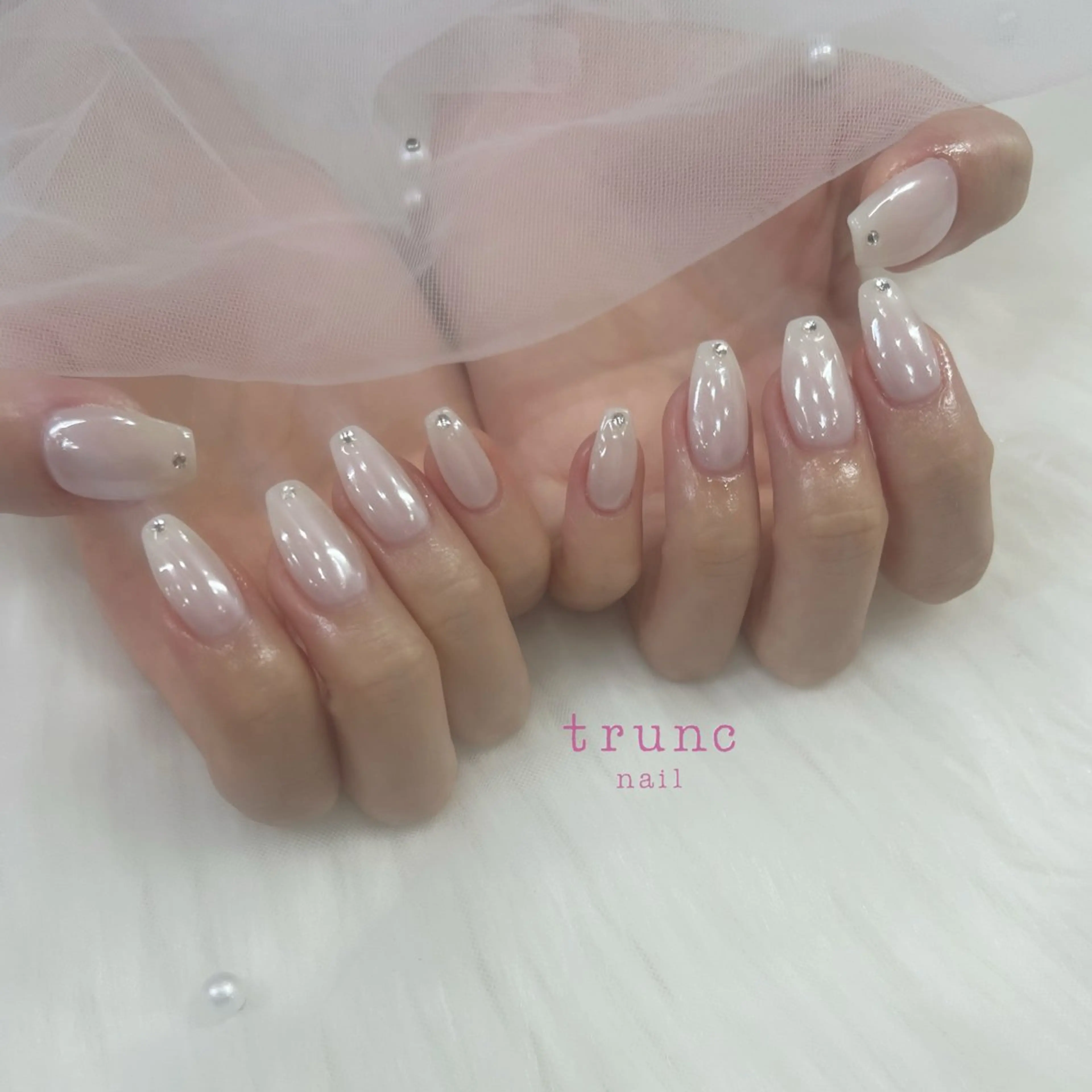 ネイル trunc nail 🌻宮下🌻のネイルデザイン