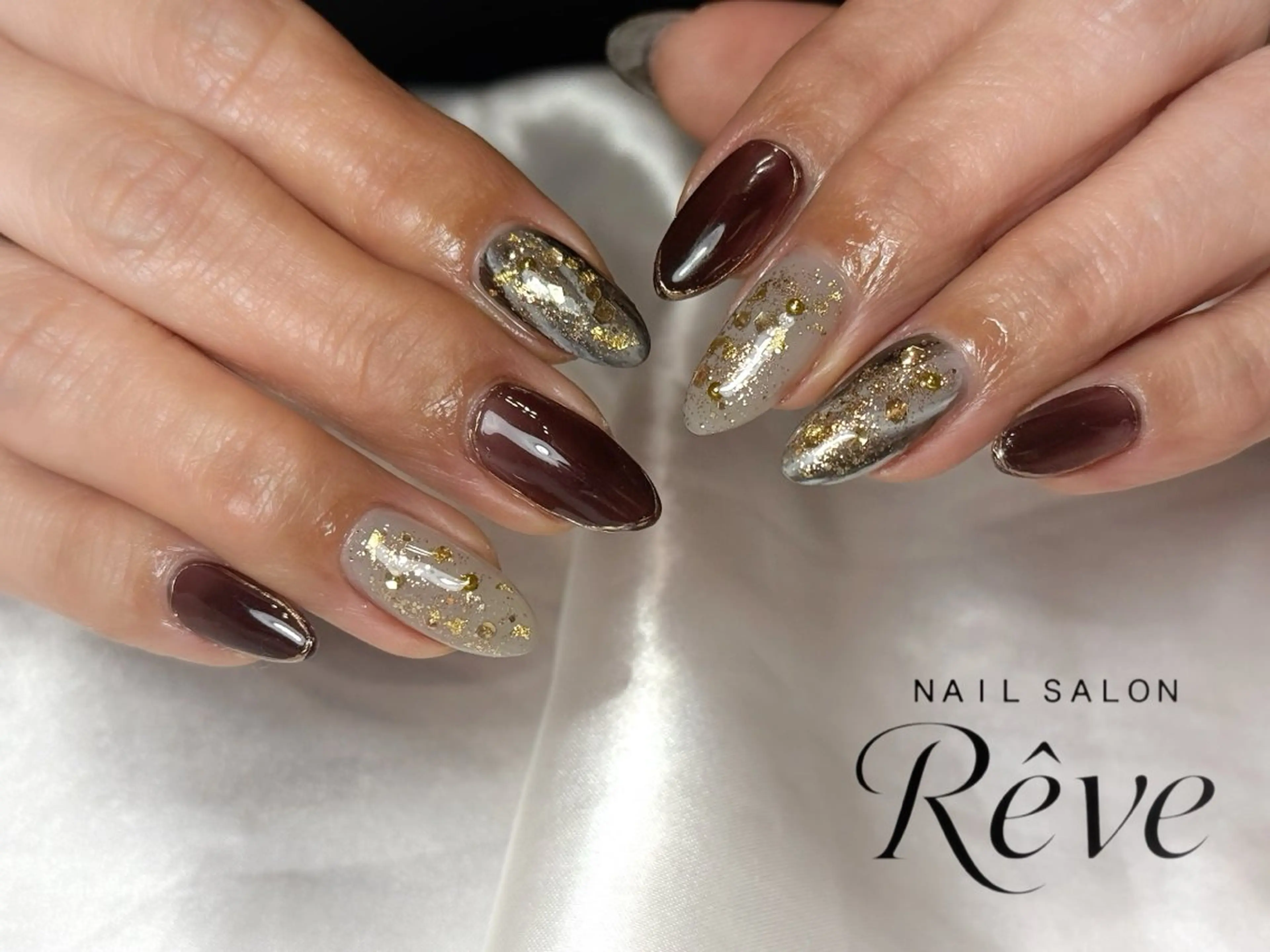 ネイル ハンドネイル Nail salon Rêveのネイルデザイン