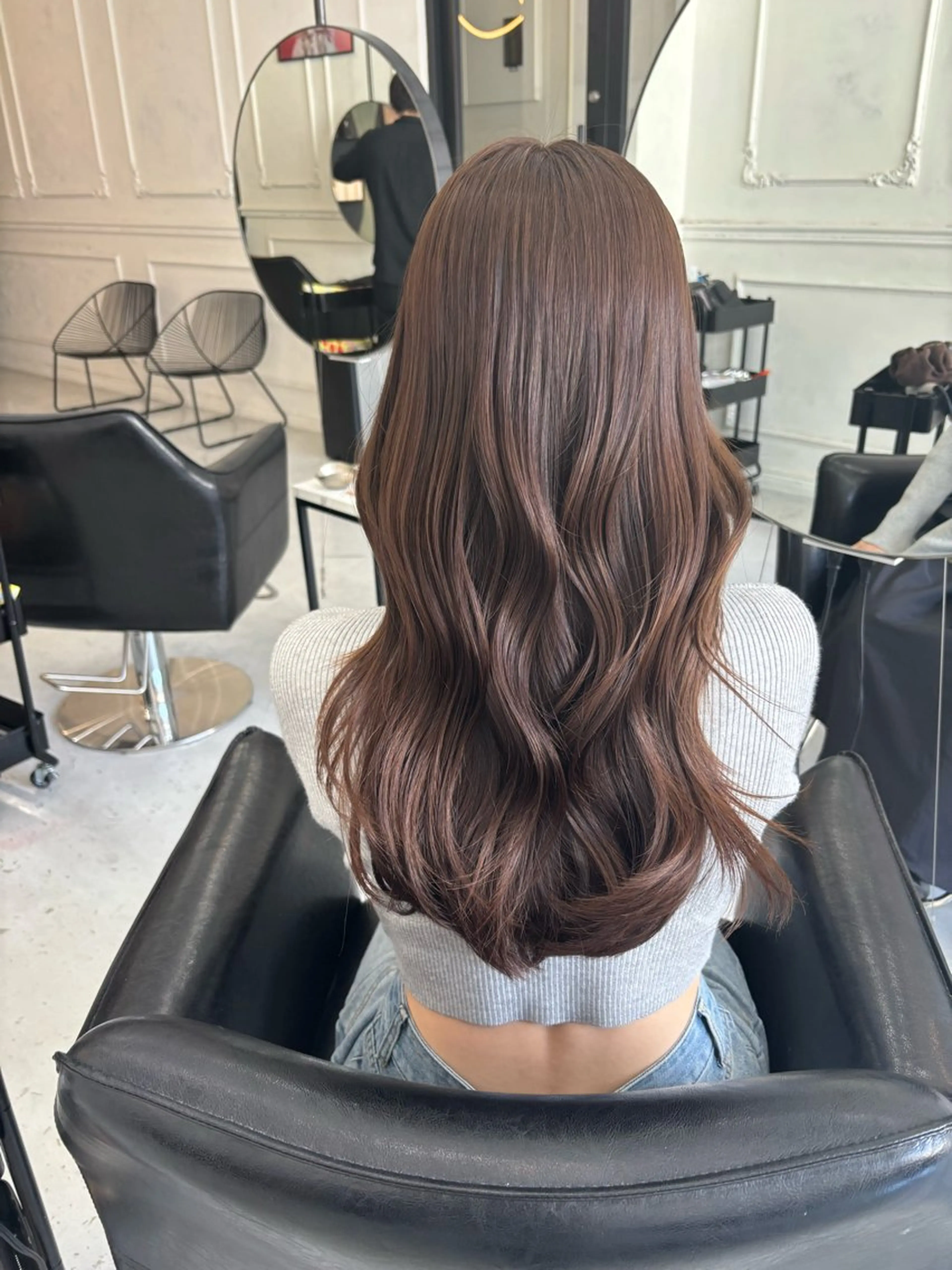 ロング トリートメント トリートメント MaisonHALU さくらのヘアスタイル