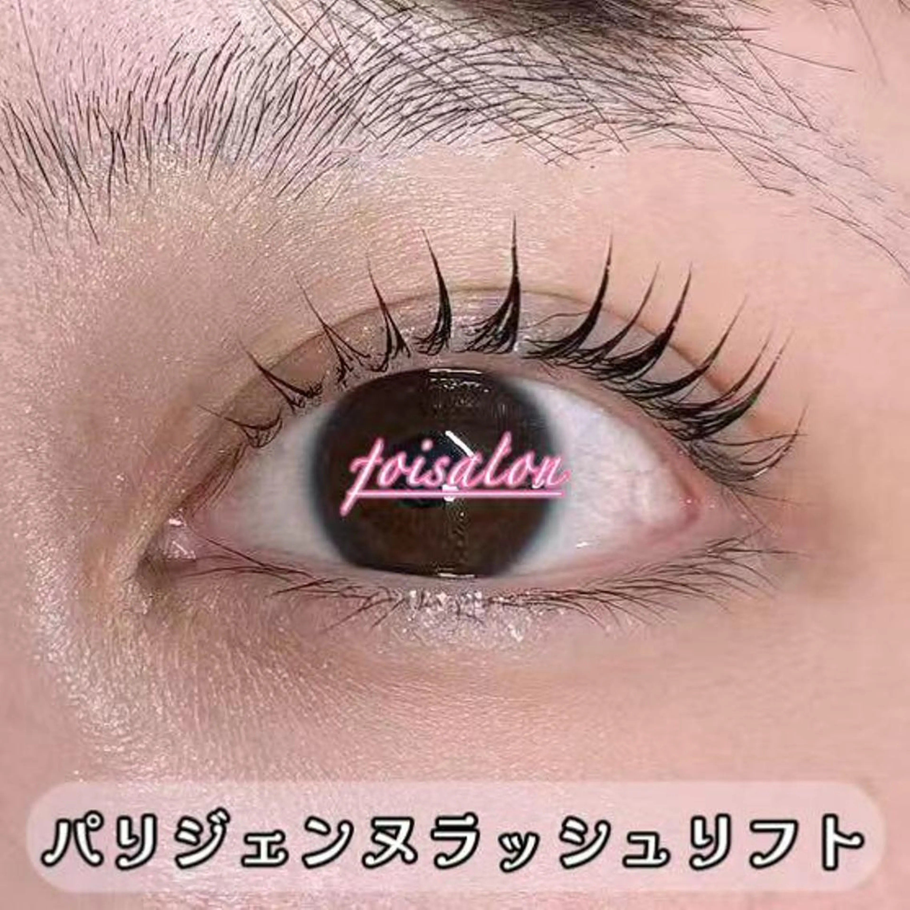 マツエク・マツパ パリジェンヌラッシュリフト マツパ foisalon 大久保店のマツエク・マツパデザイン