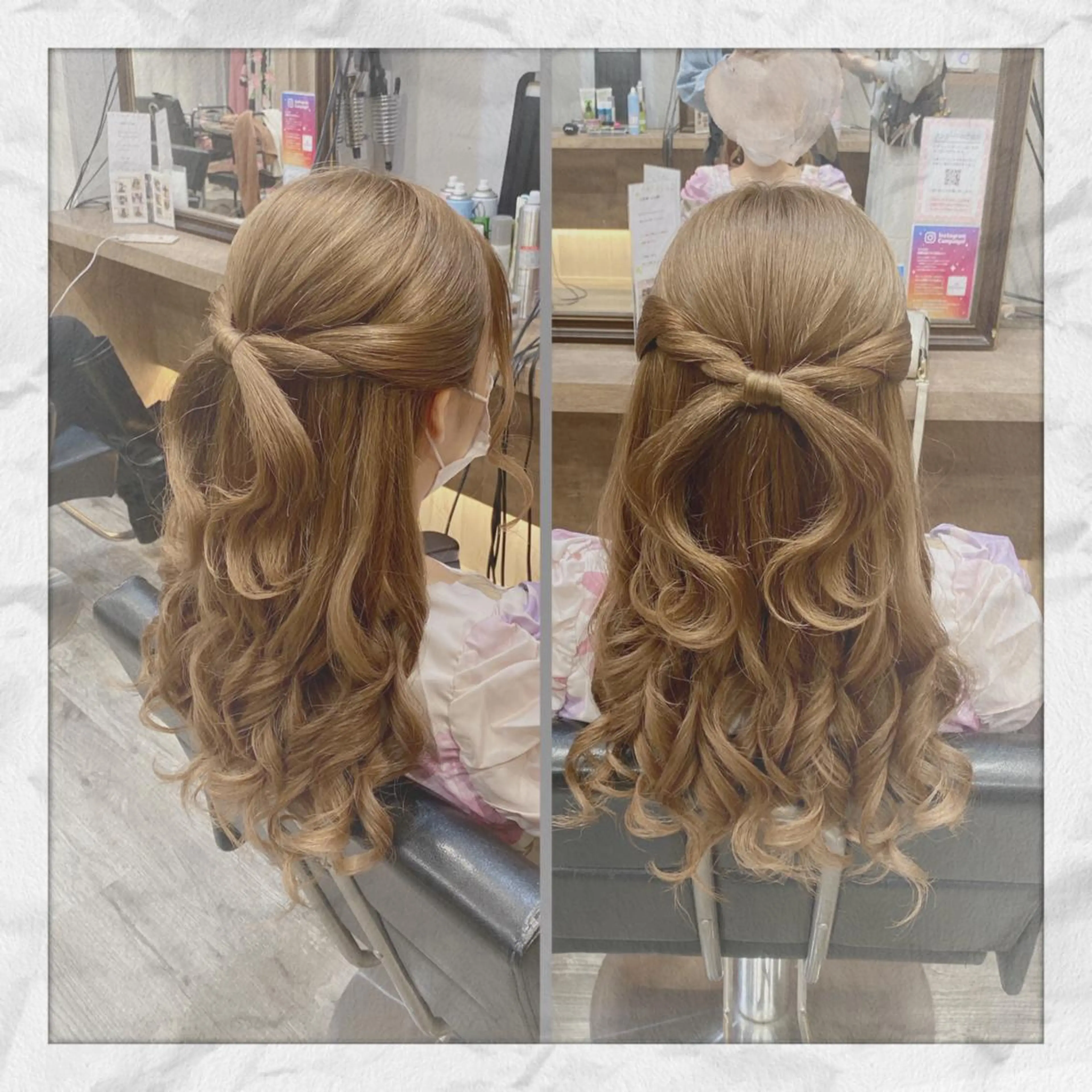 ロング ヘアアレンジ ヘアセット ヘアセット/着付け 𓇼 松本 夏美𓇼のヘアスタイル