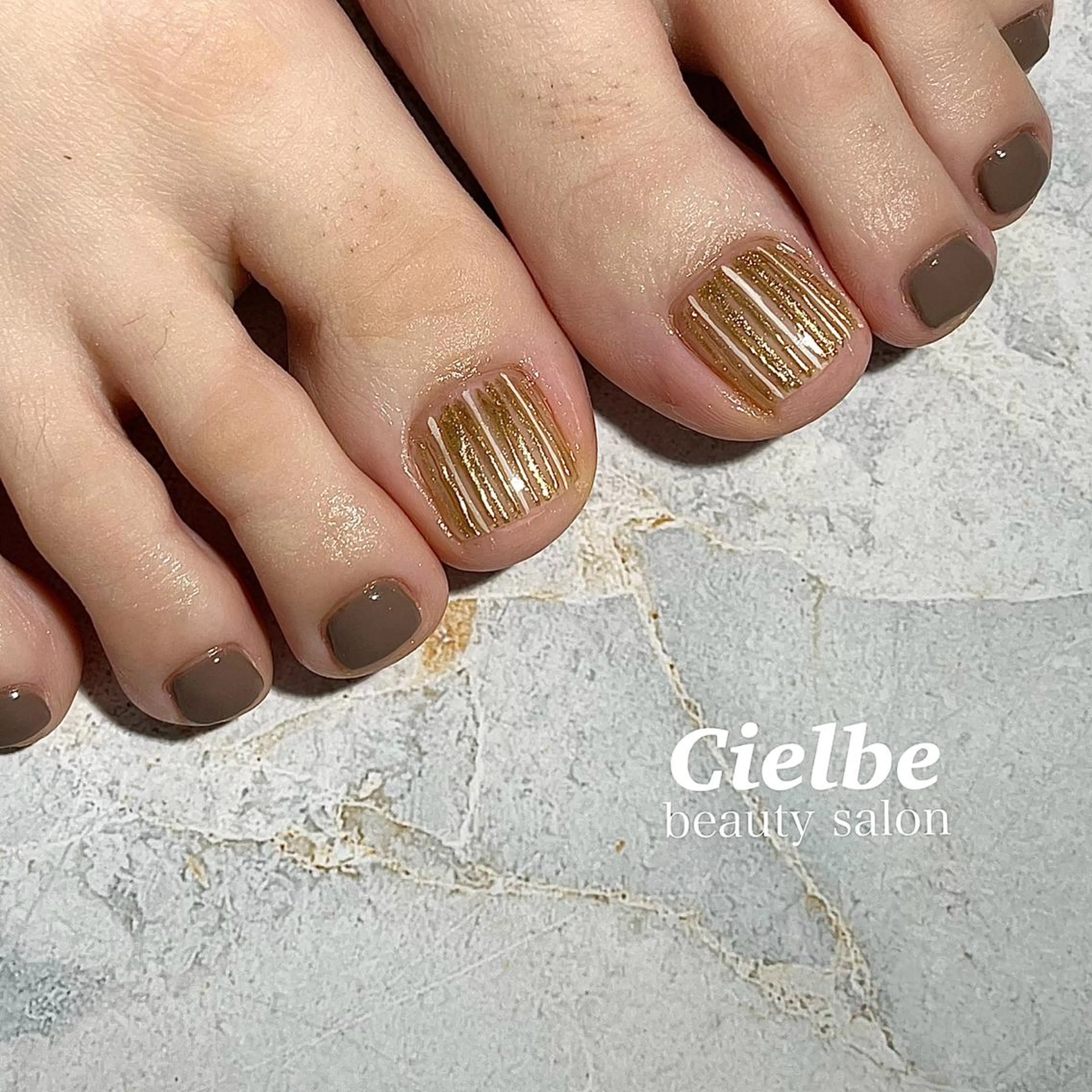 ネイル アートネイル フットネイル cielbe nailのネイルデザイン