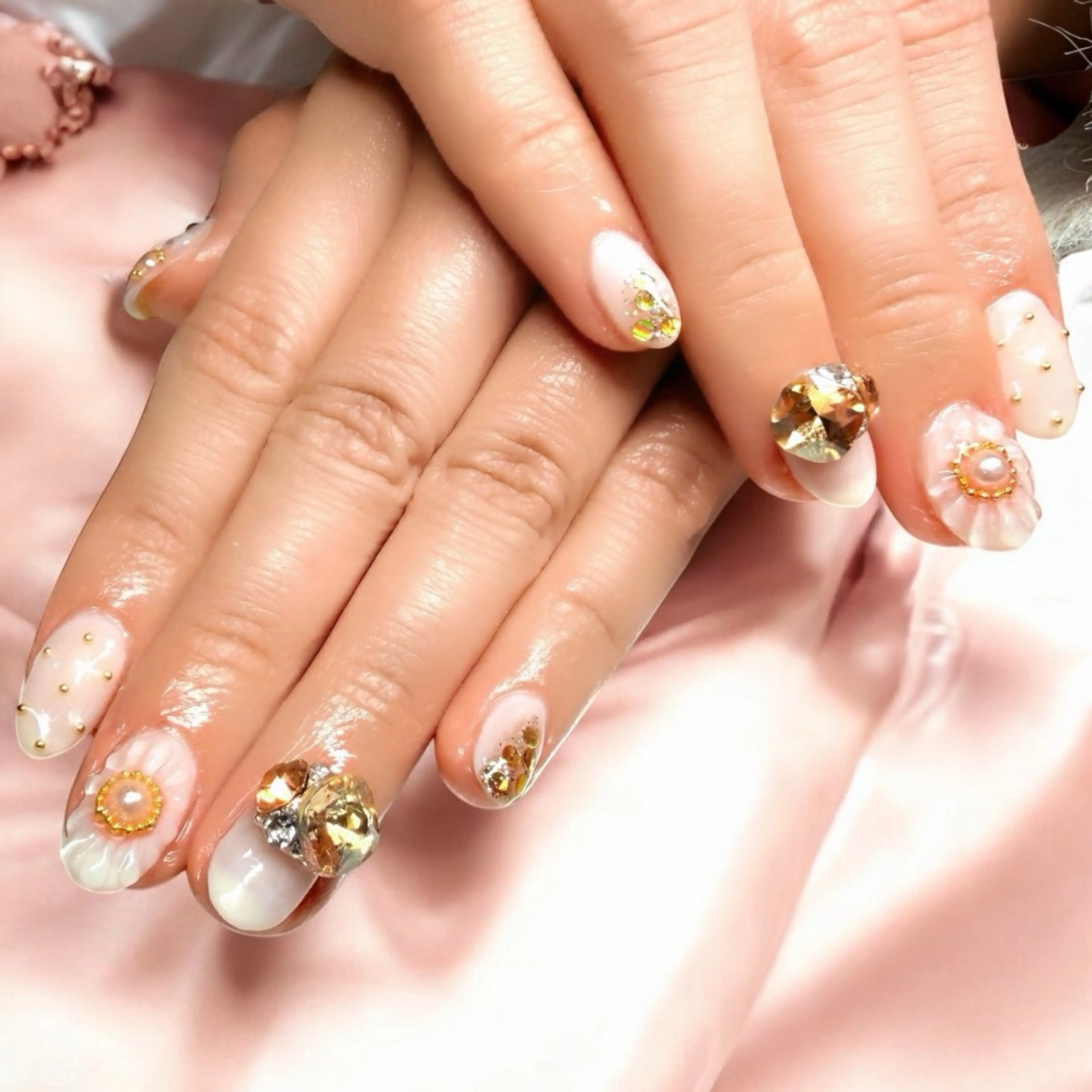 定額アートBコース🌹フルアートデザインも定額アートで施術できます❣️デザインは、スナップフォトをご覧ください♪の写真