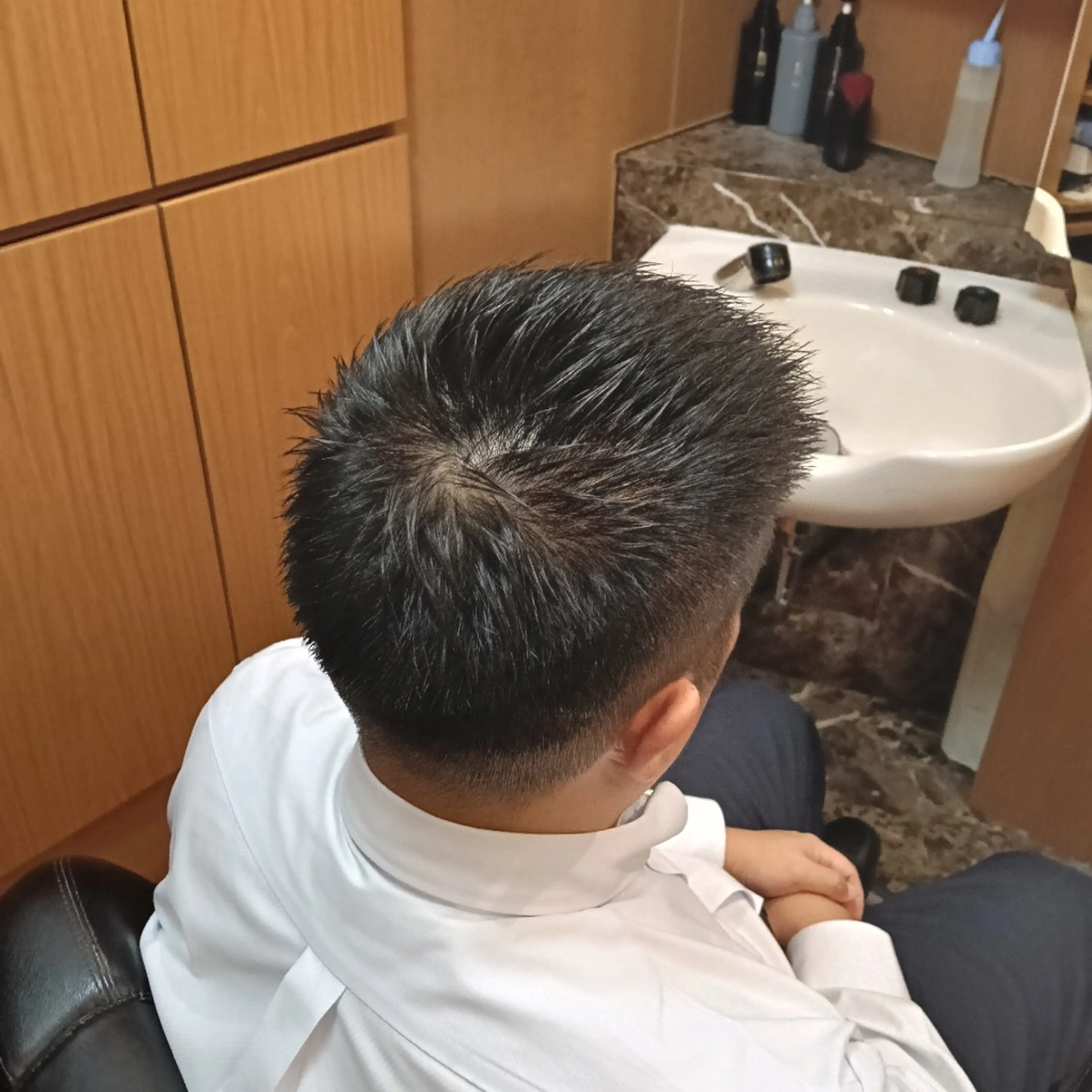 ショート メンズ 荻野 青空のヘアスタイル