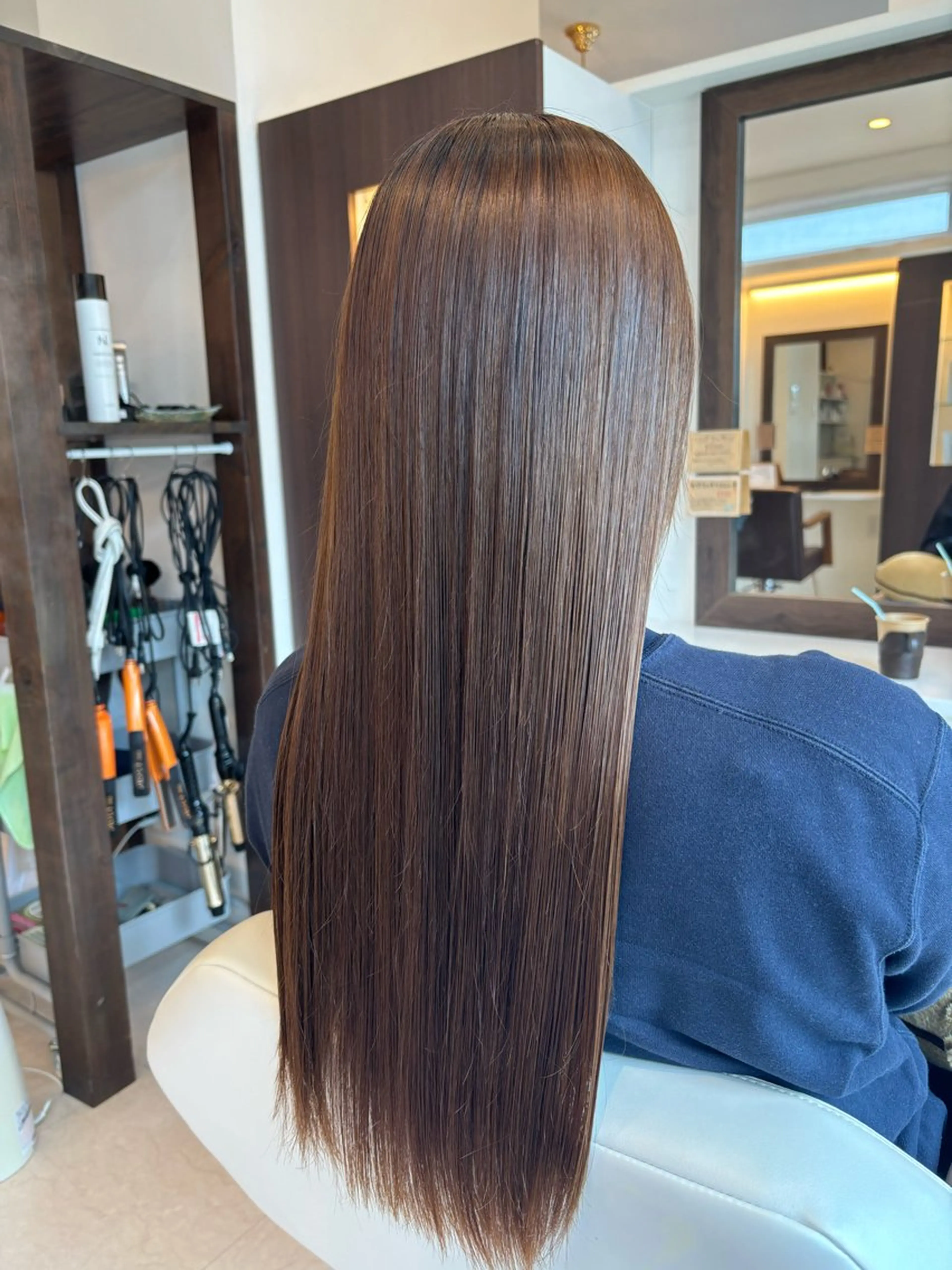 ロング ヘアカラー 山本 詩織のヘアスタイル
