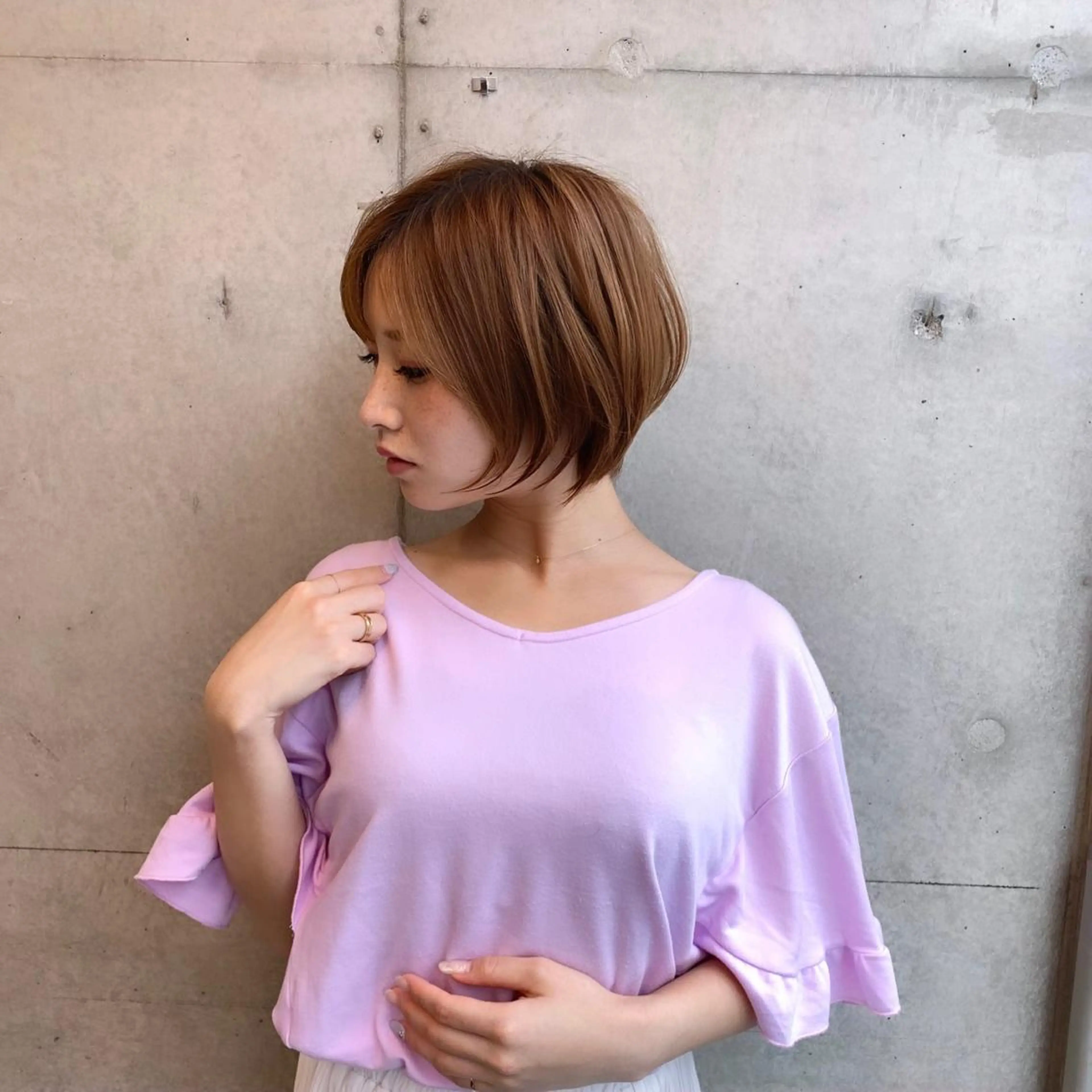 ショート ✨縮毛矯正/髪質改善 錦糸町/松坂拓馬のヘアスタイル