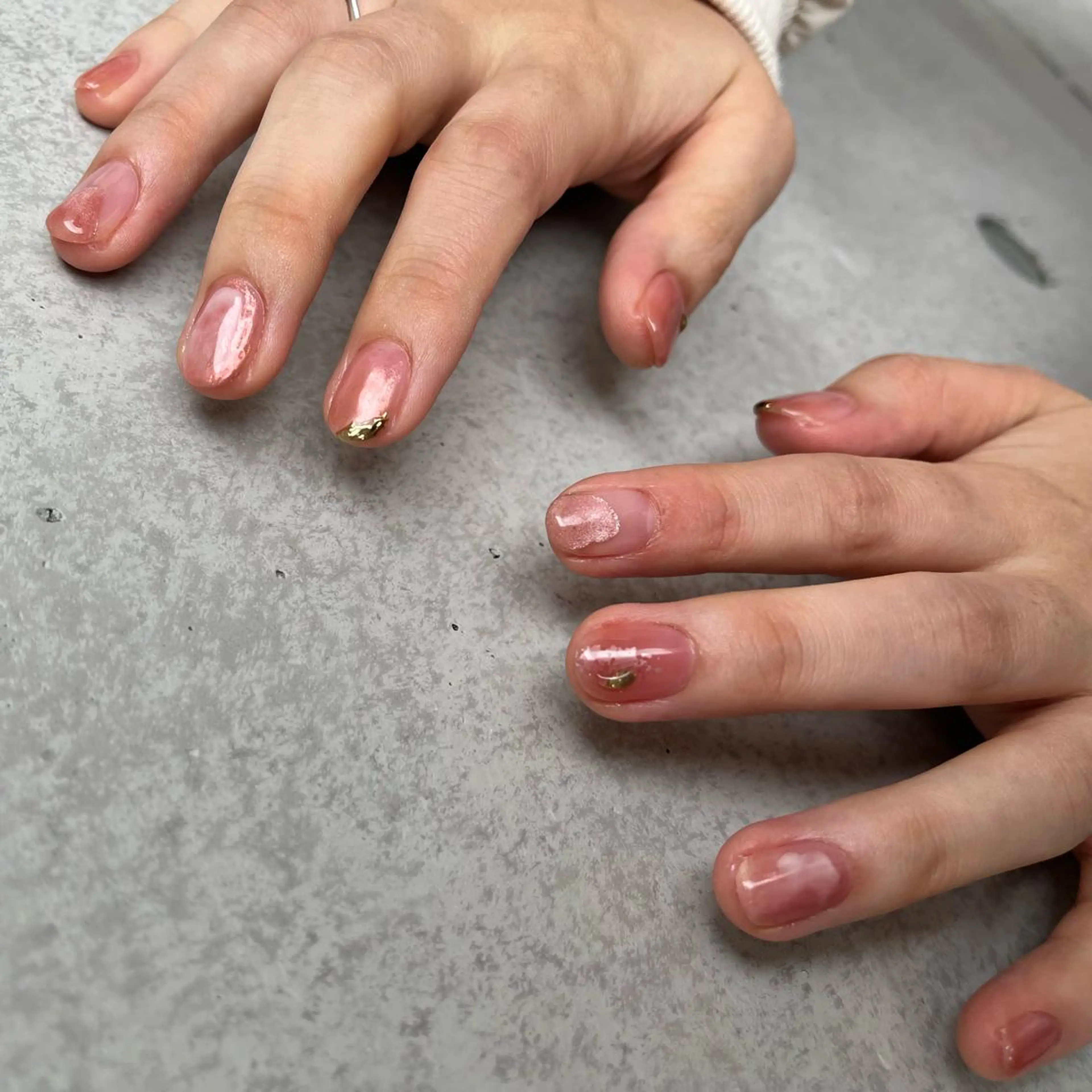 ネイル ハンドネイル 🤎Two ERI🤎のネイルデザイン