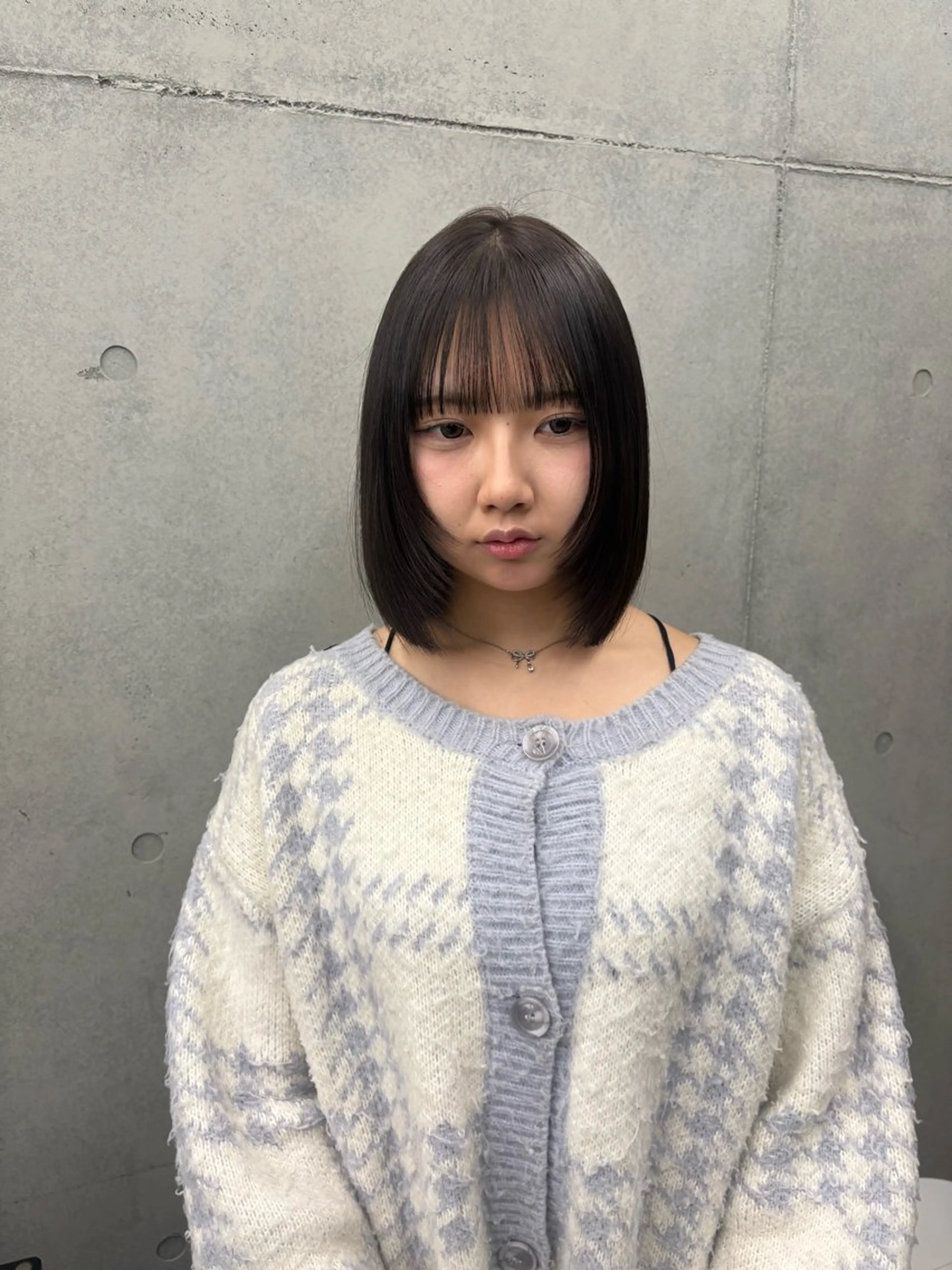 ショート カラー ボブレイヤー ボブ レイヤーカット blink所属・暖色/ブラウン/ 透明感/ゆうかのヘアスタイル