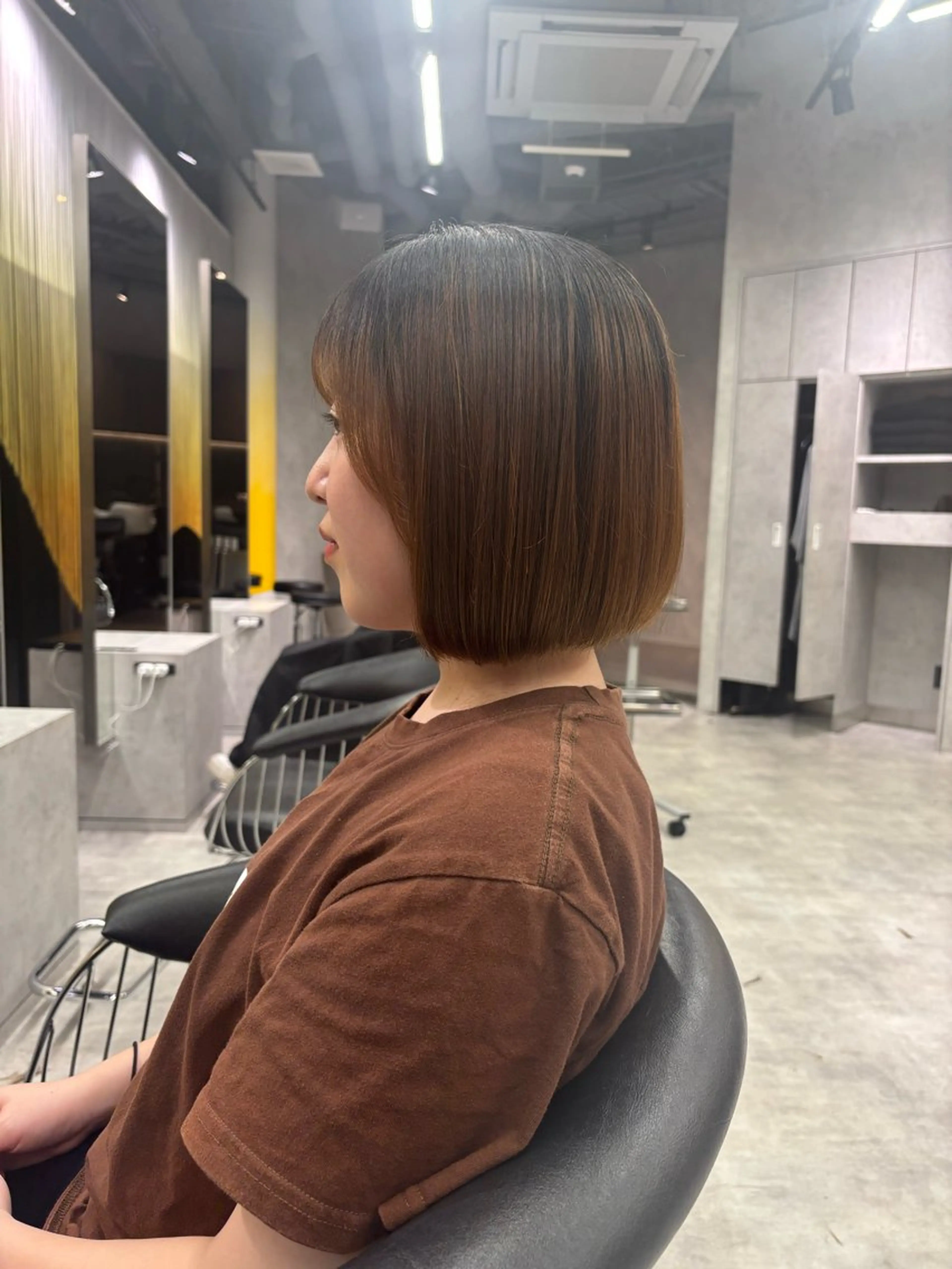 ショート カット 🌷レイヤー・ボブ /tomomi🌷のヘアスタイル