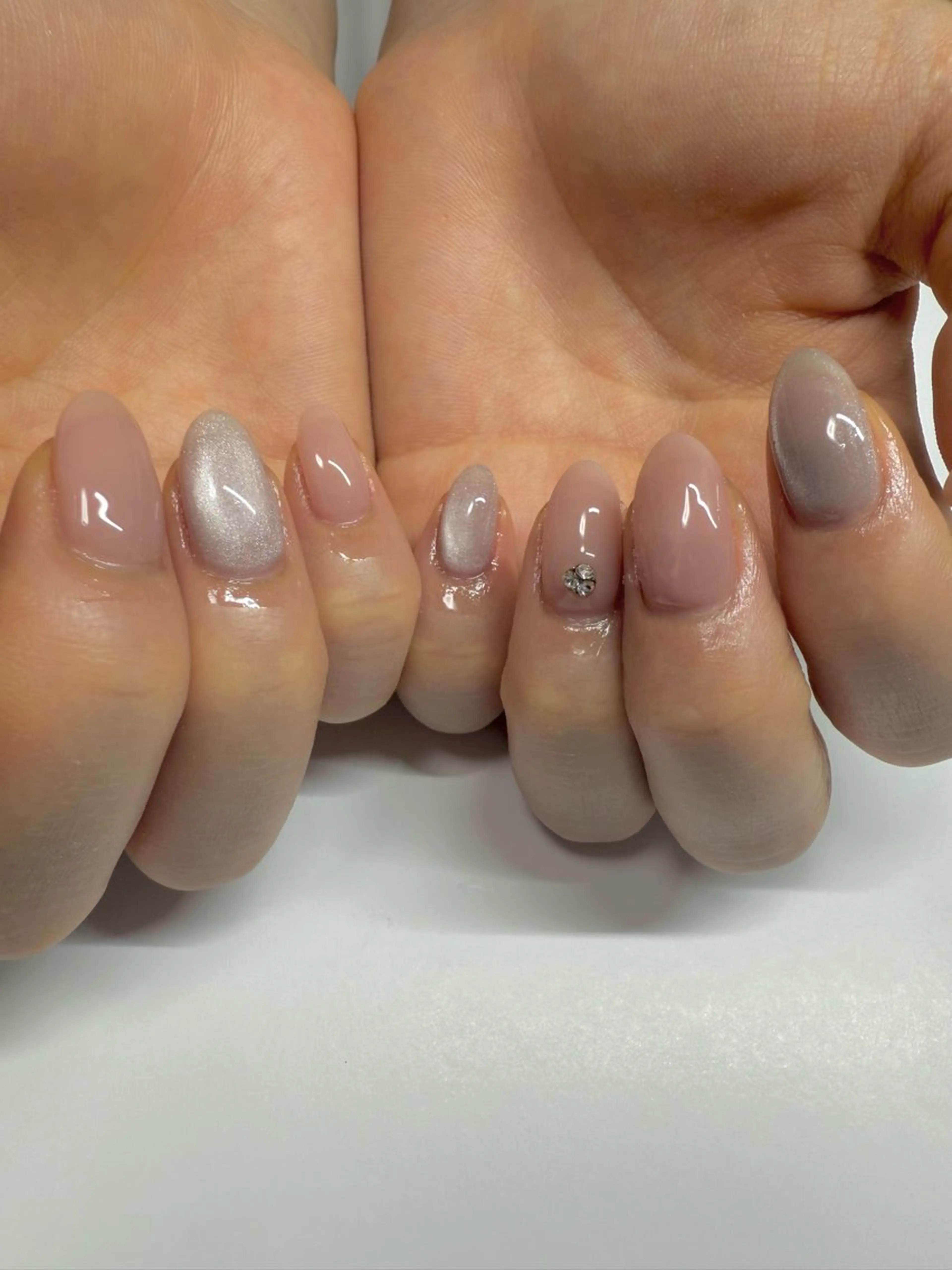 ネイル マグネットネイル ハンドネイル .clair 【クレル】のネイルデザイン