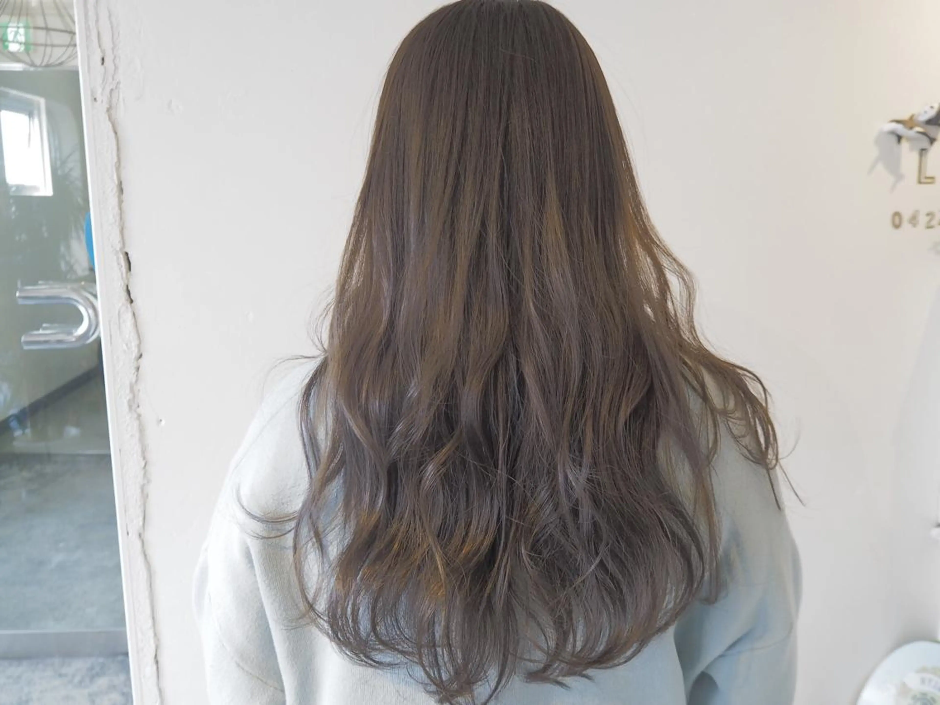 ロング カラー パーマ ヘアアレンジ メンズ メンズハイトーン メンズバレイヤージュのヘアスタイル