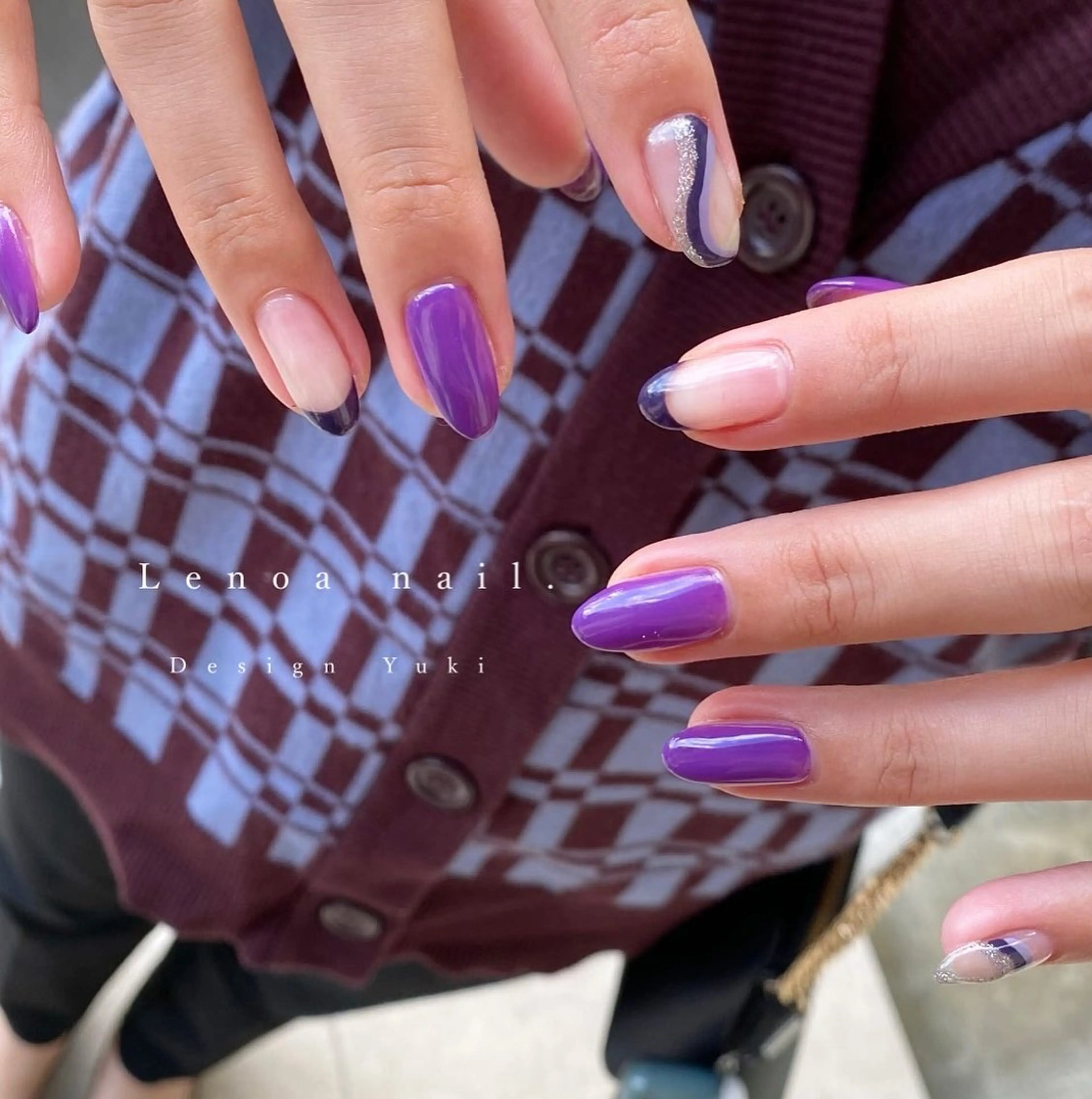 ネイル ハンドネイル Lenoa Yukiのネイルデザイン